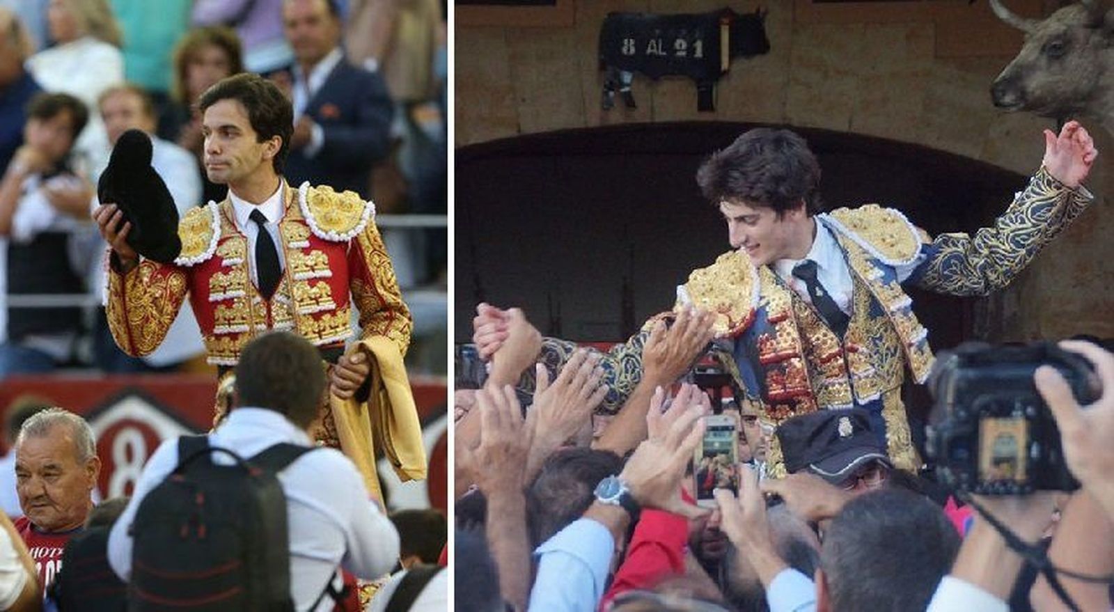 Juan del Álamo y Antonio Grande, triunfadores numéricos de la Feria de Salamanca