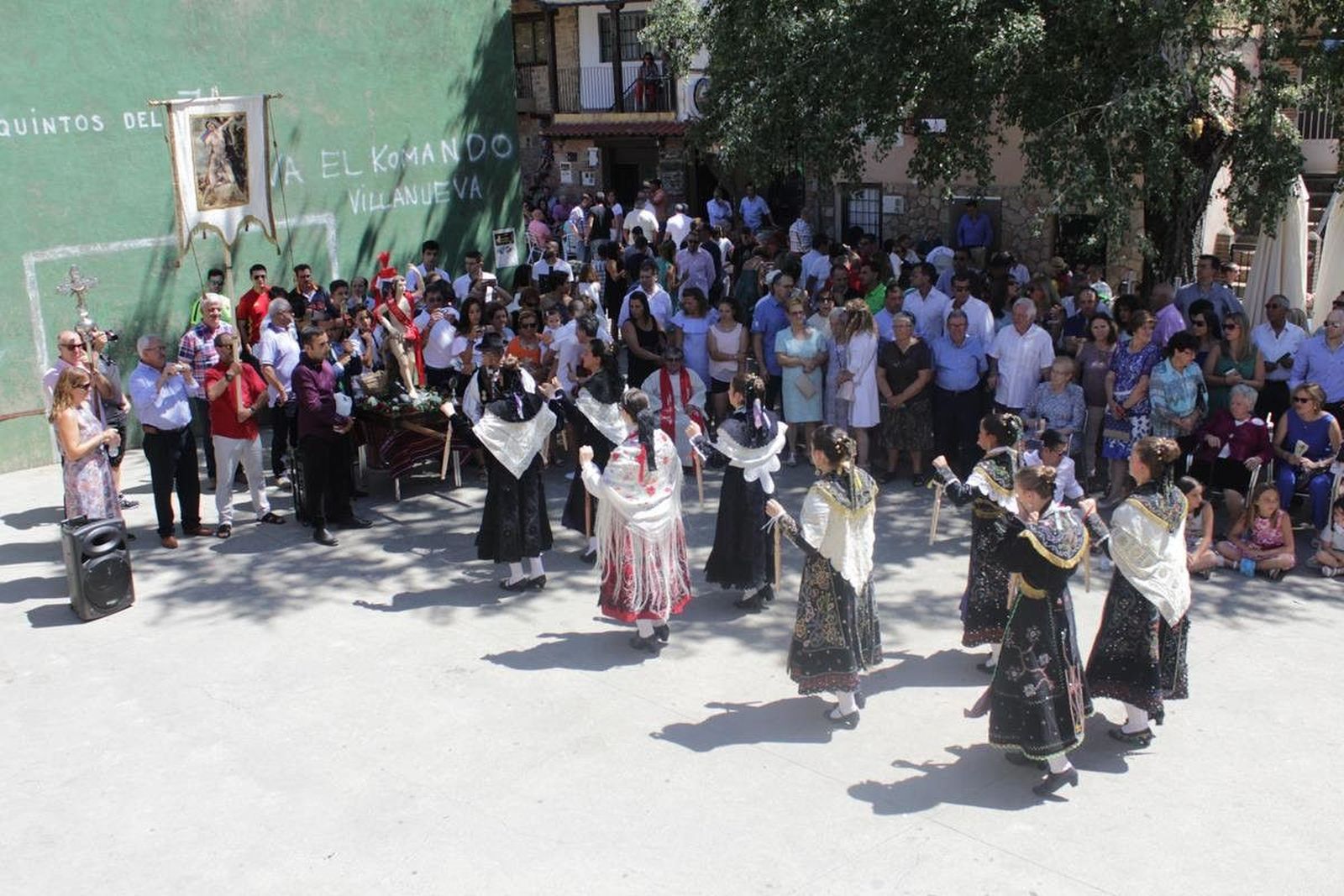 Domingo de procesión en Villanueva Del Conde