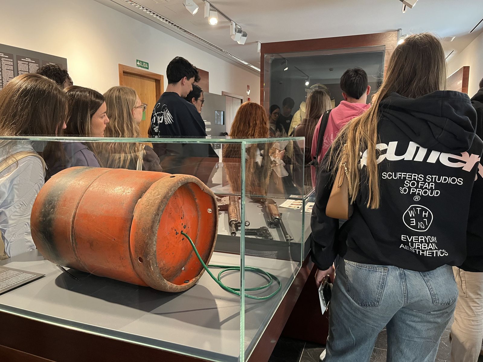 Estudiantes de Criminología de la USAL visitan el Centro Memorial de Víctimas del Terrorismo en Vitoria