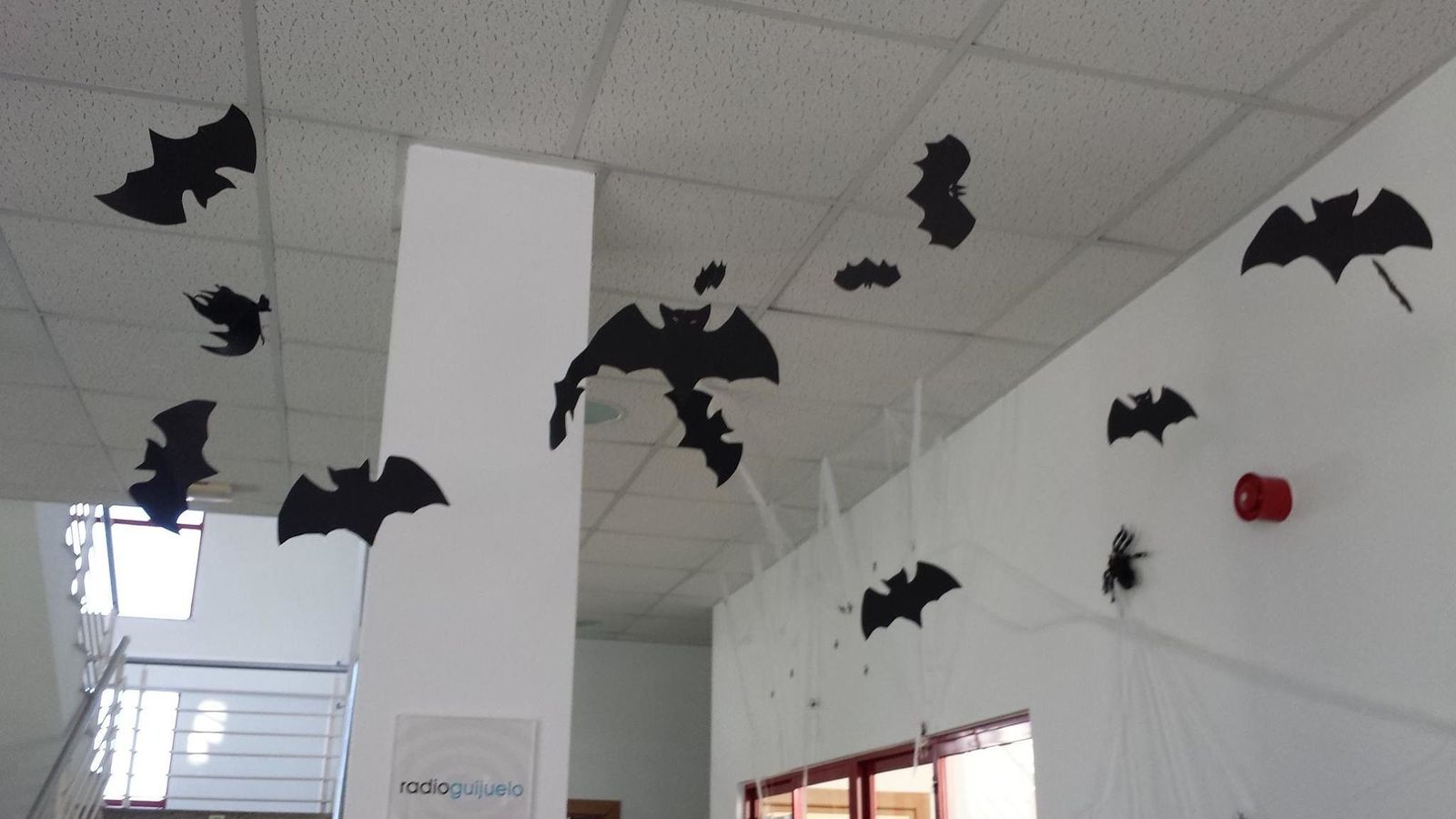 Arañas, murciélagos y calaveras anuncian la llegada de Halloween en el Centro Cultural y Guijuelo Joven