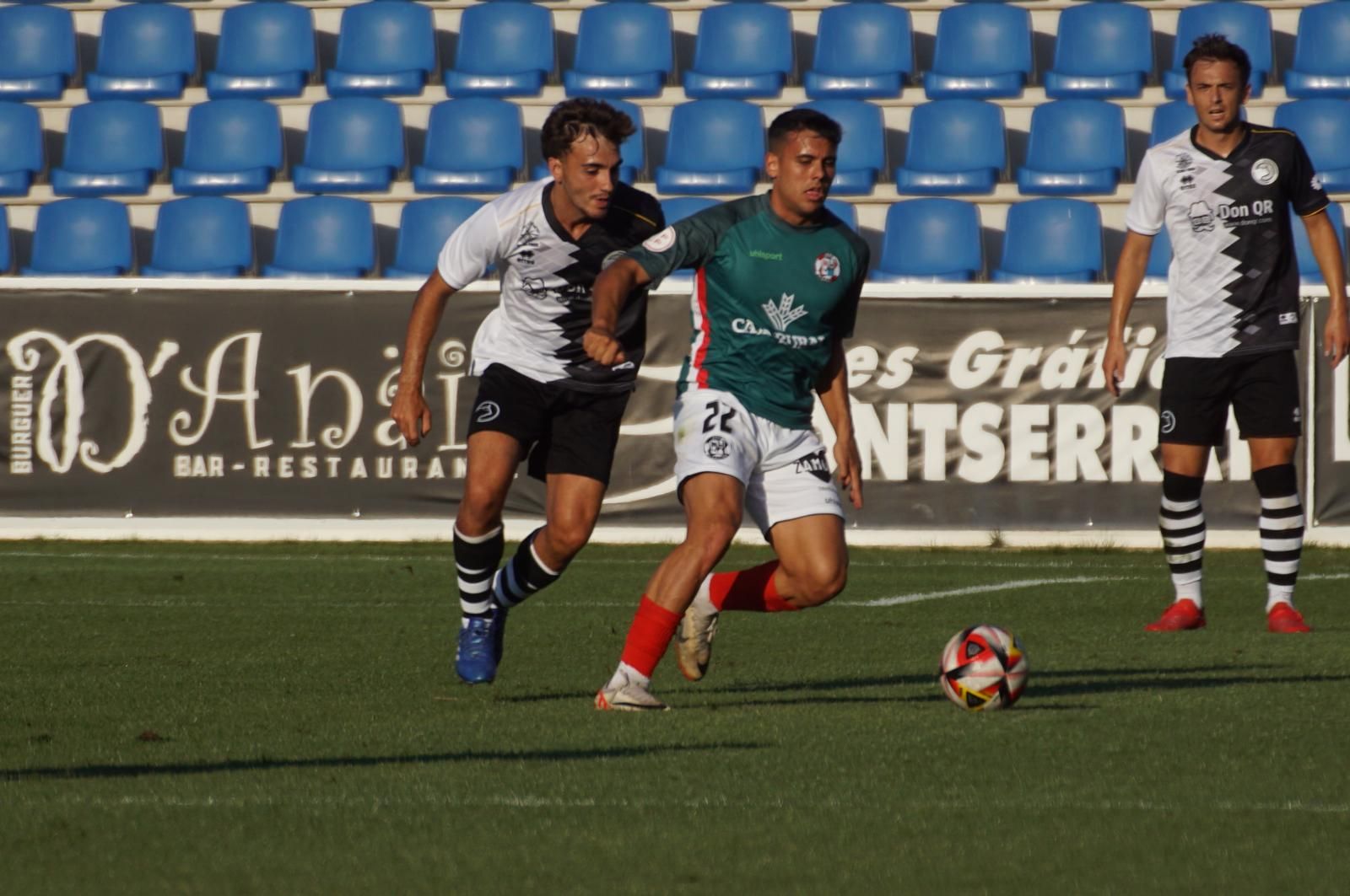Hugo Parra, en un amistoso con el primer equipo de Unionistas | FOTO SALAMANCA24HORAS.COM