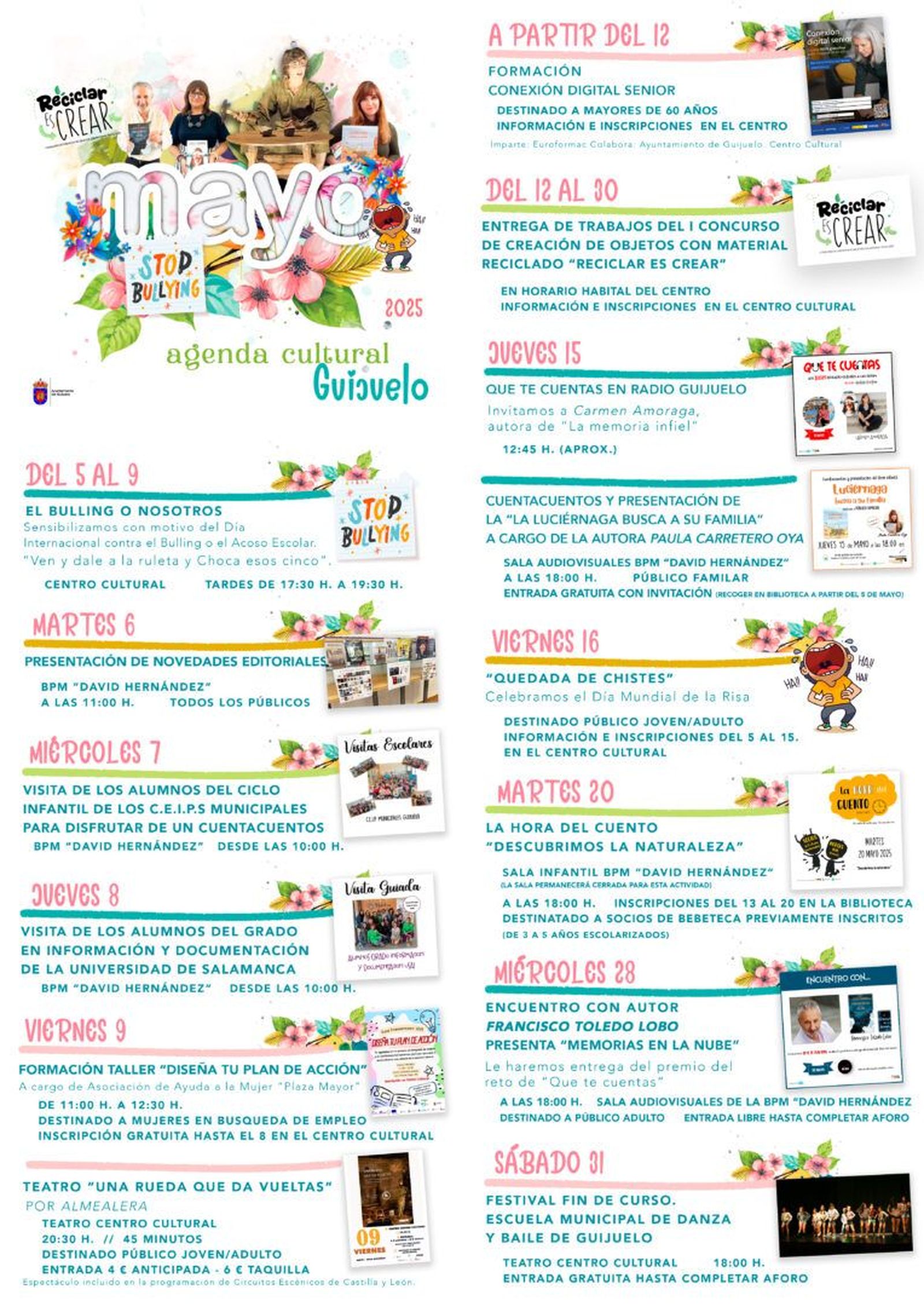 AGENDA CULTURAL WEB MAYO 2025