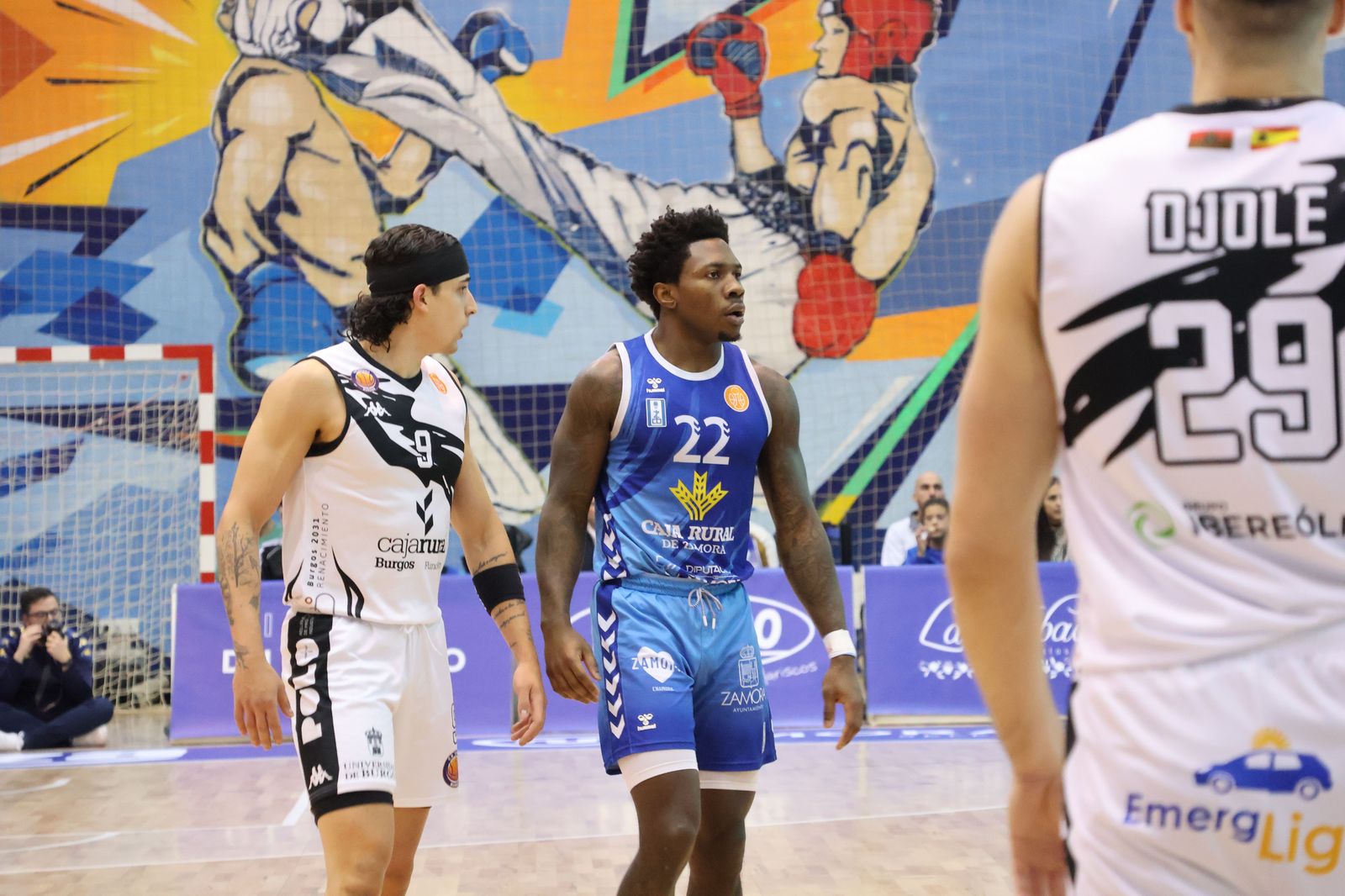 Jordan Walker durante el CB Zamora-Tizona Burgos