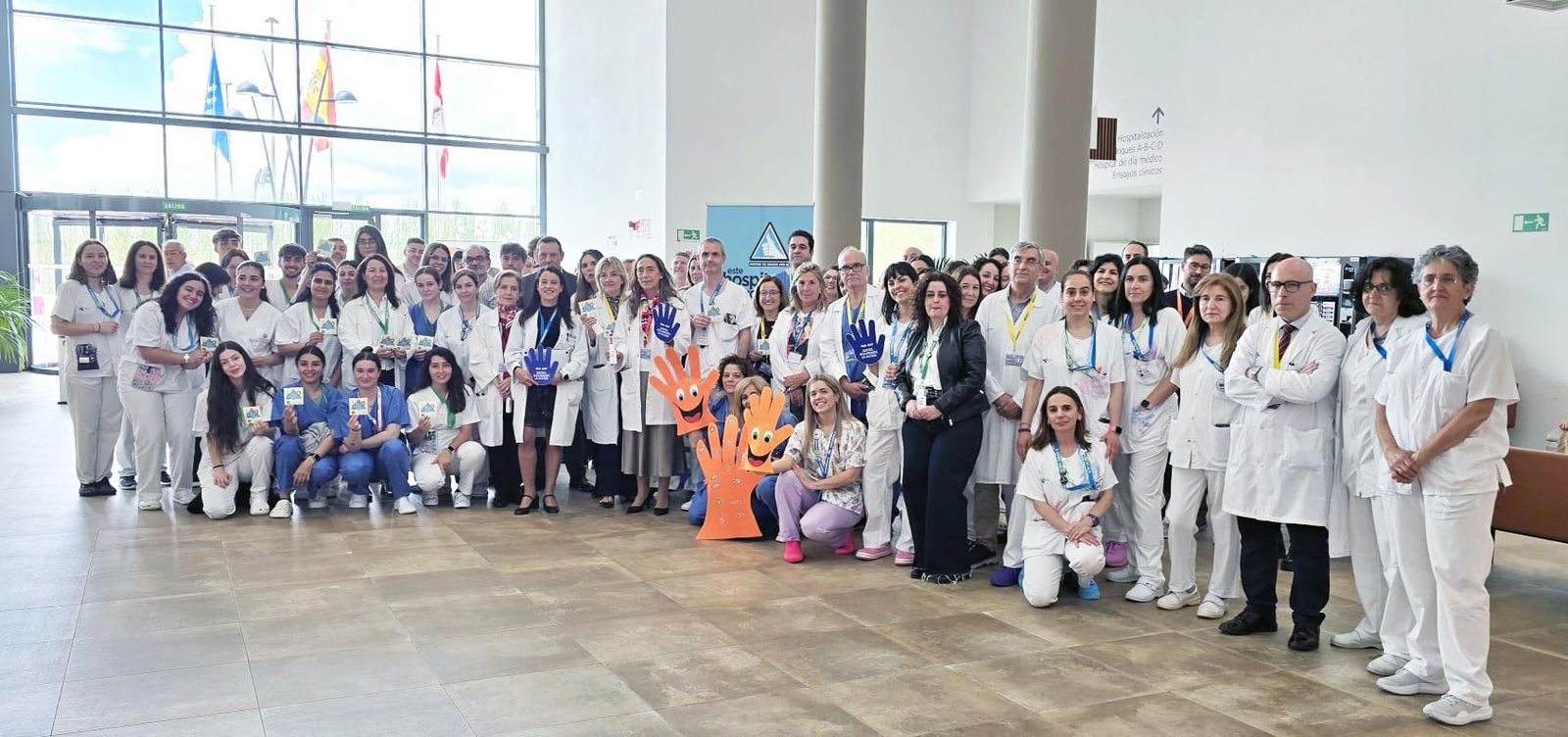 El Hospital de Salamanca se suma   mediante diferentes actividades a la  celebración del Día Mundial de la   Higiene de Manos