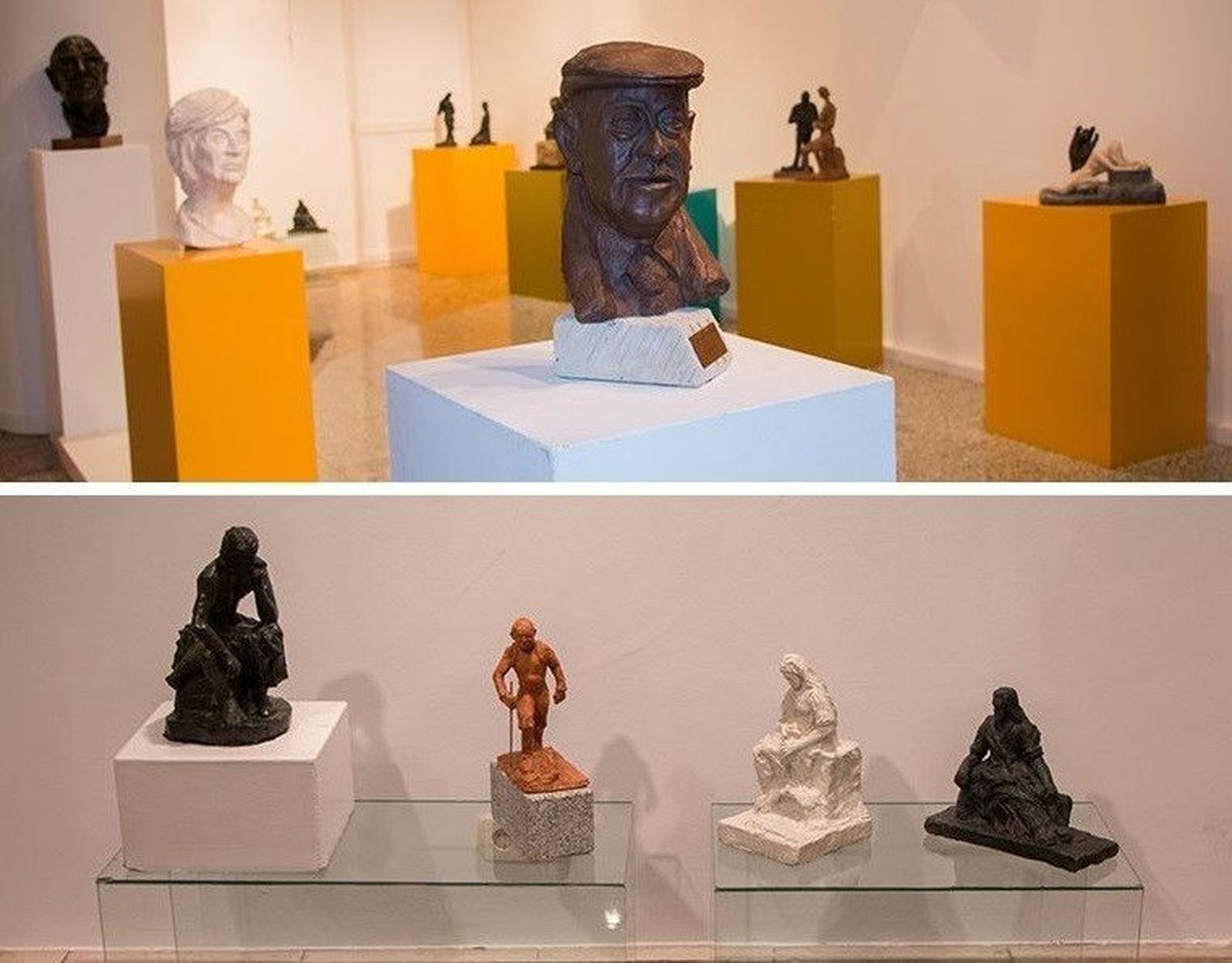 Bustos y esculturas, propuesta artística del Centro de Desarrollo Sociocultural