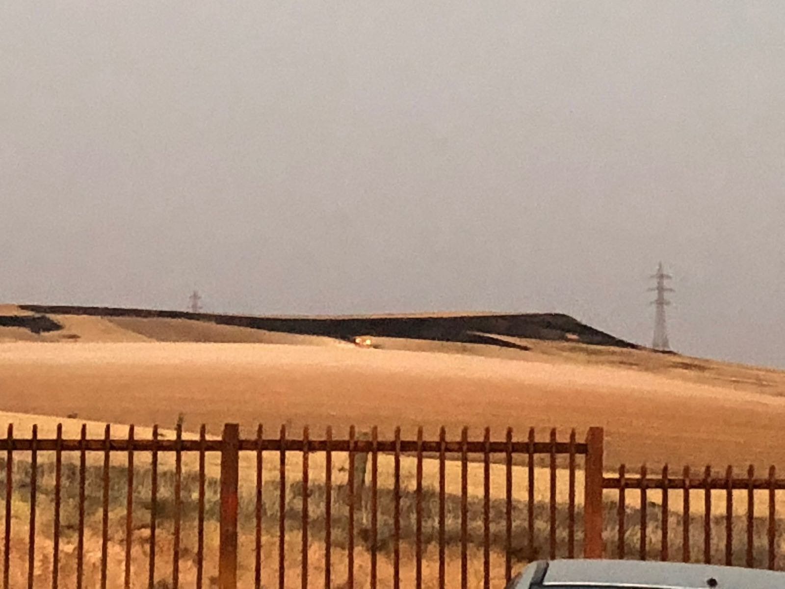 Cuatro mil metros cuadrados se queman detrás del antiguo Mercasalamanca