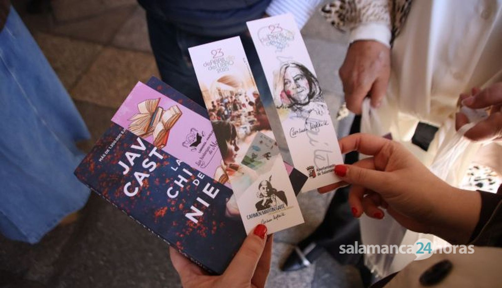 Feria del Libro en la Plaza Mayor de Salamanca