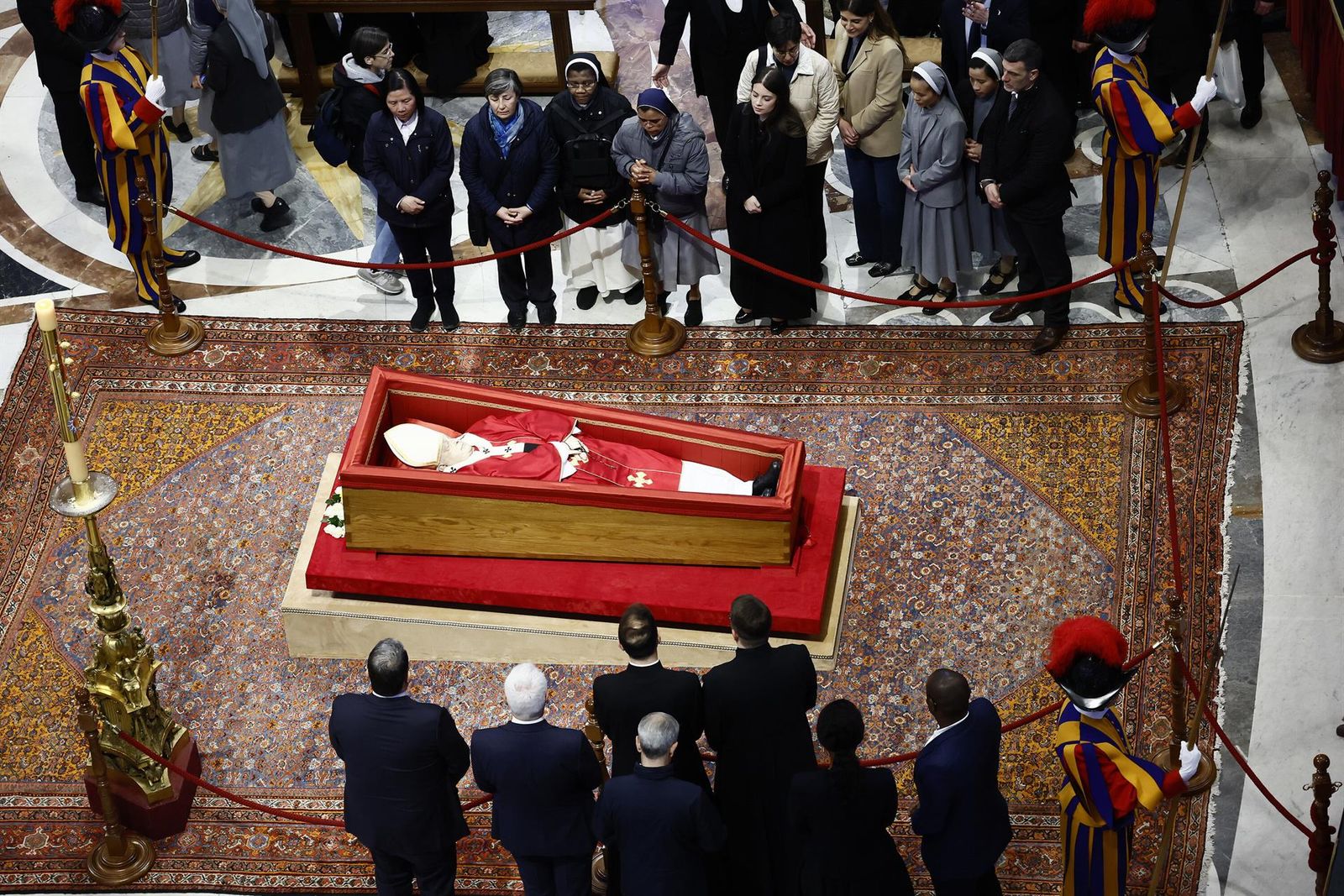 Capilla ardiente del Papa Francisco