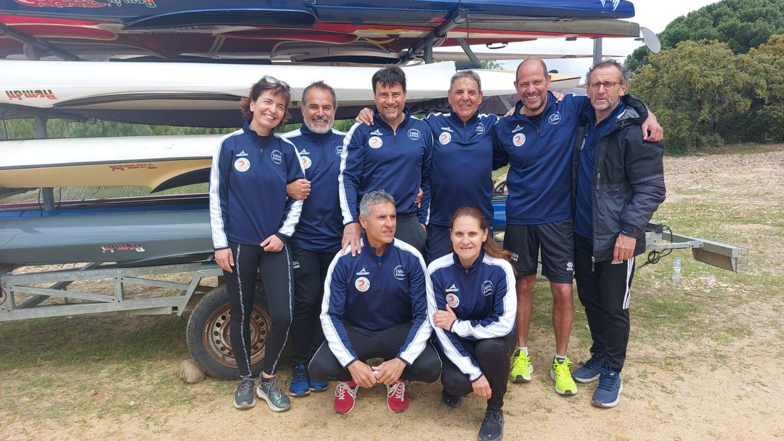 foto equipo Club Canoa Kayak de Zamora.