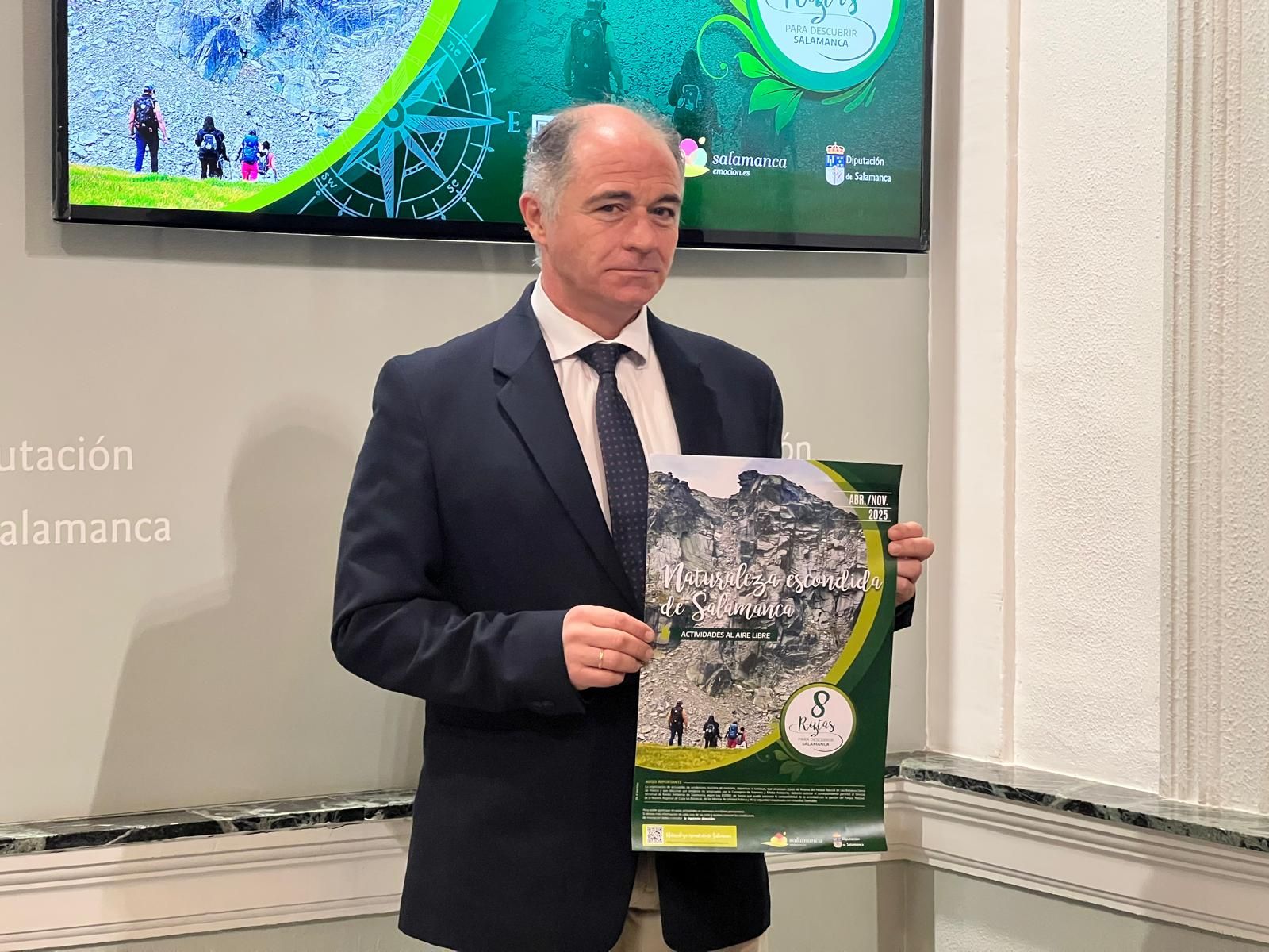 El diputado de turismo, Juan Carlos Zaballos. Foto Salamanca24horas.com