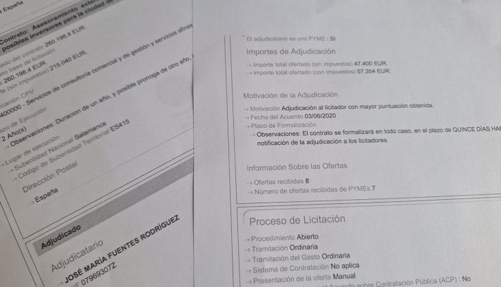 Licitación puesto Fuentes, Peace City World. S24H