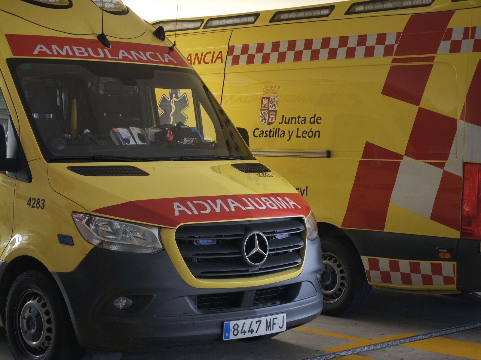 Ambulancias. Archivo.