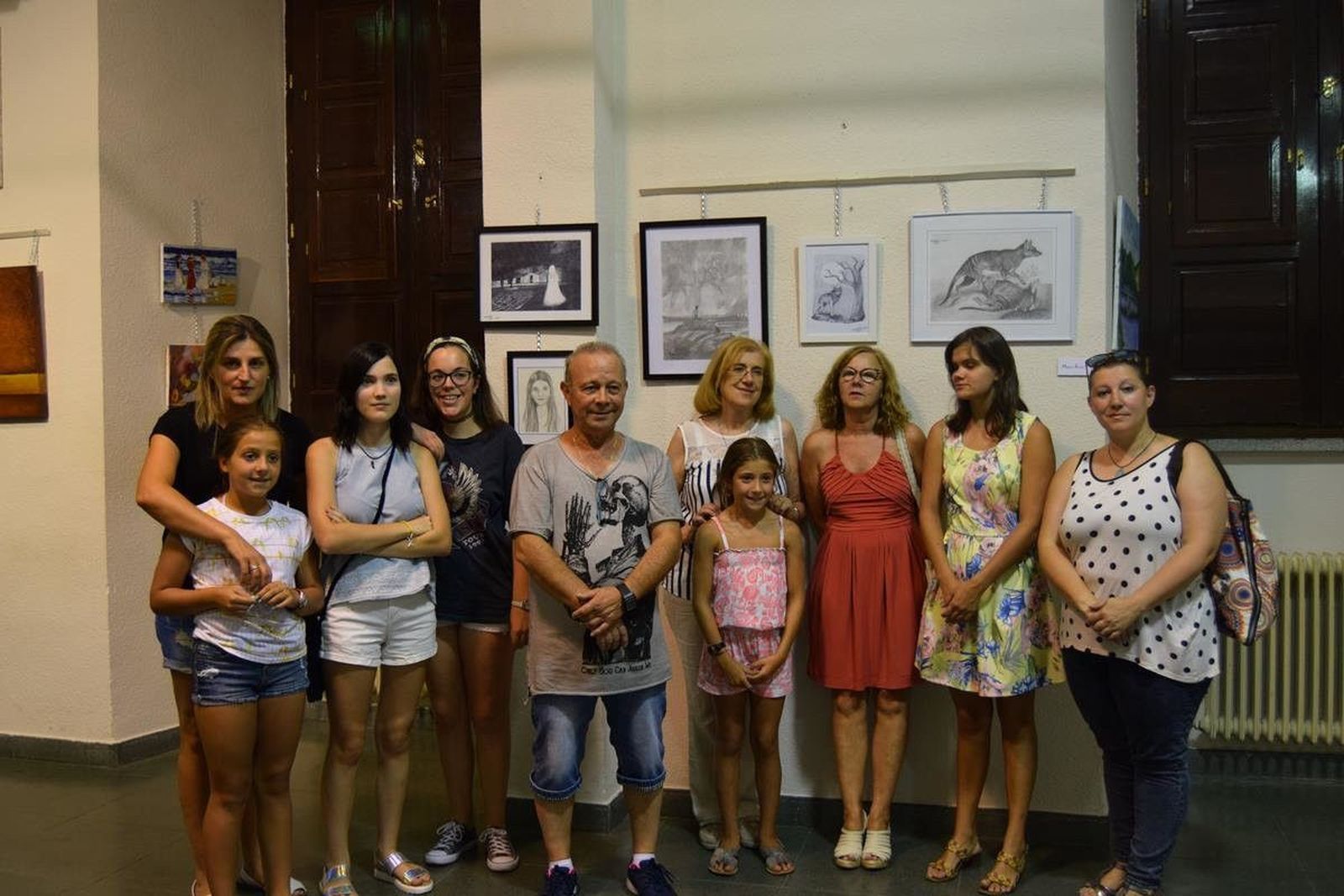 Arte albense en el Salón Multiusos del Ayuntamiento