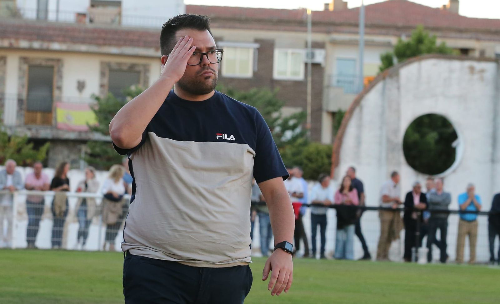 Adrián Fraile, entrenador del Ciudad Rodrigo