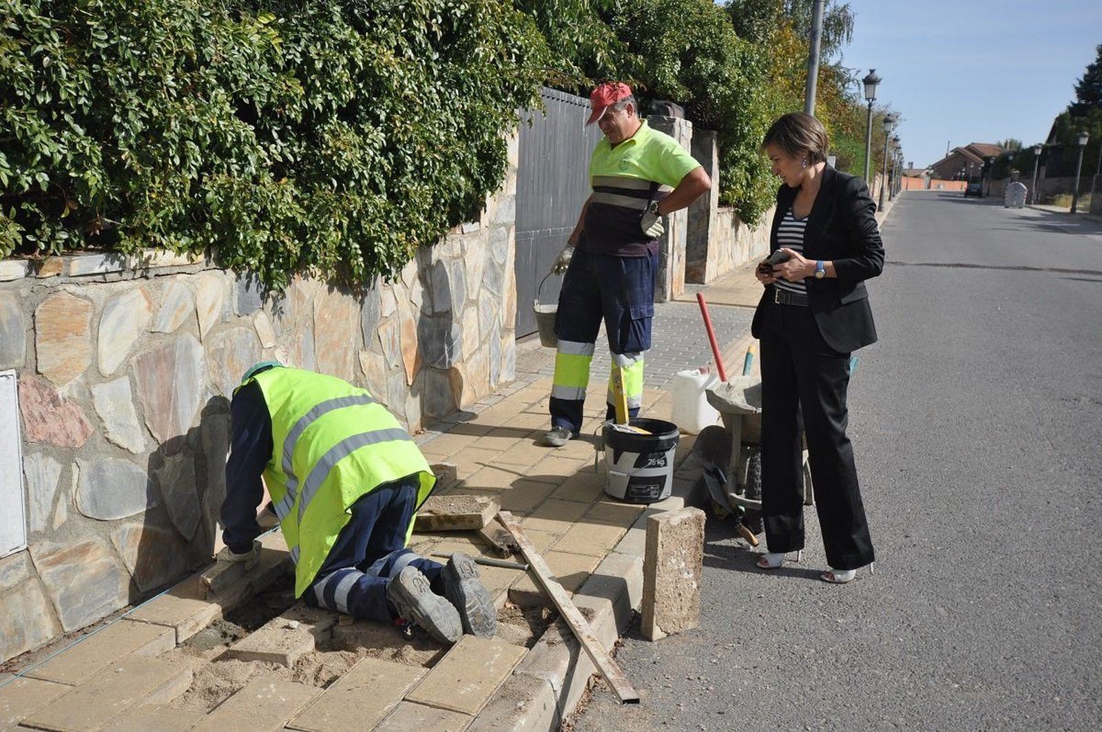 Nuevas obras en Santa Marta para favorecer la accesibilidad