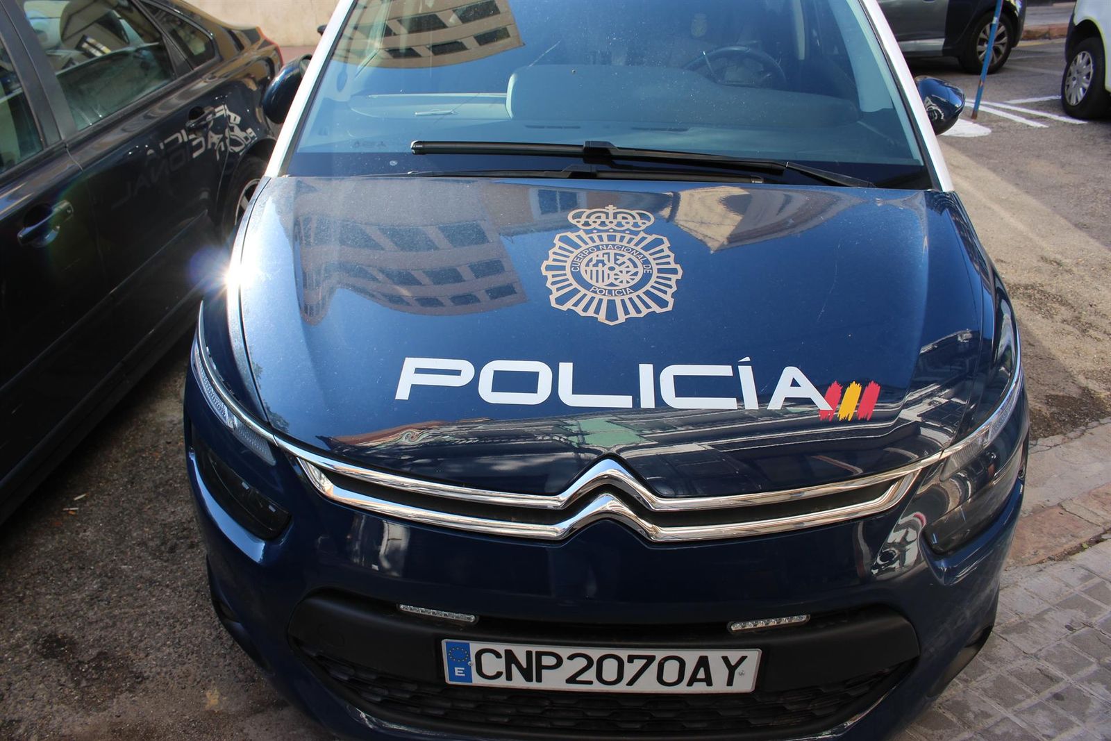 Coche de la Policía Nacional. POLICÍA NACIONAL