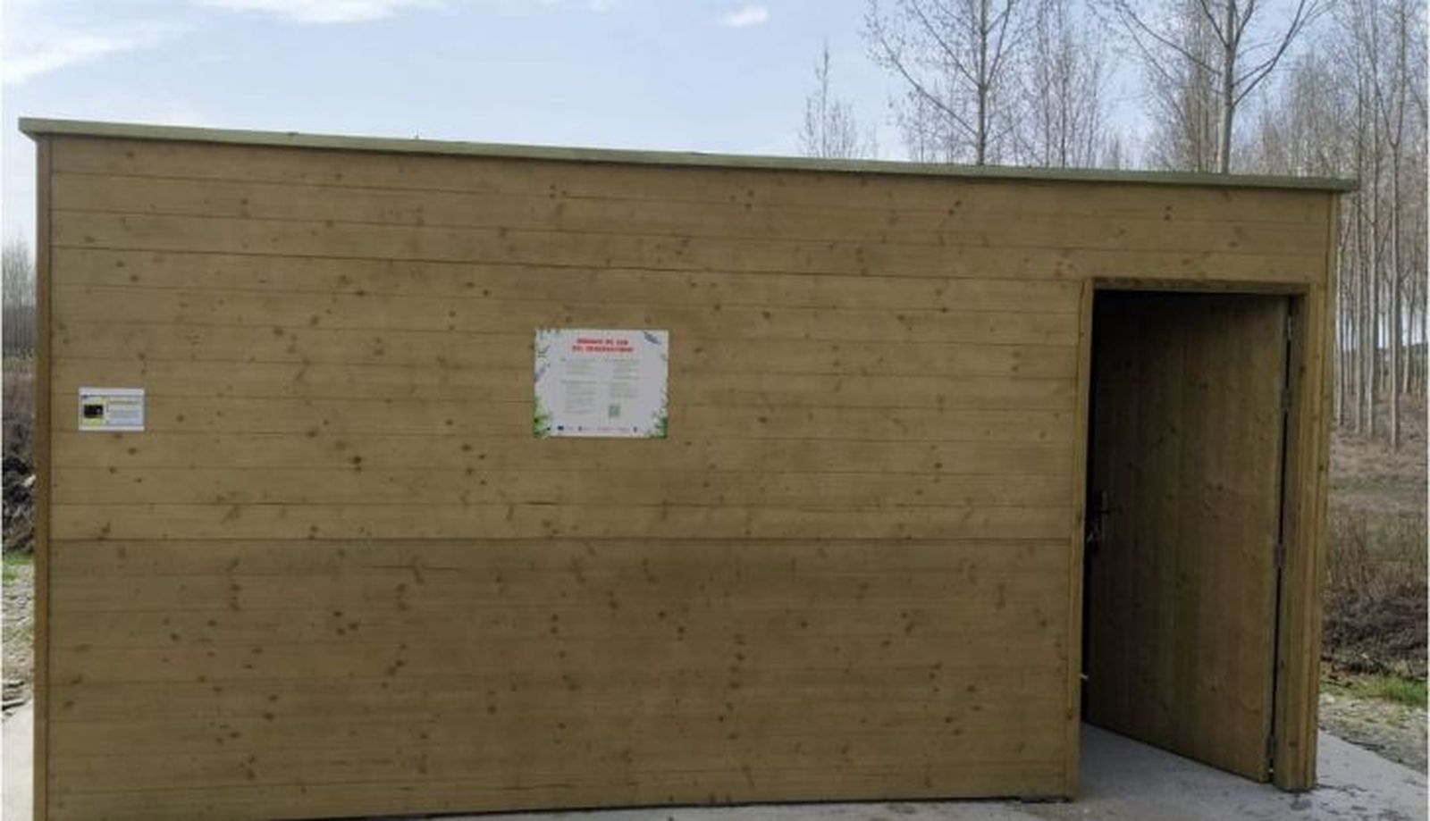 Señaletica Observatorio de aves de la Laguna de Alba de Tormes