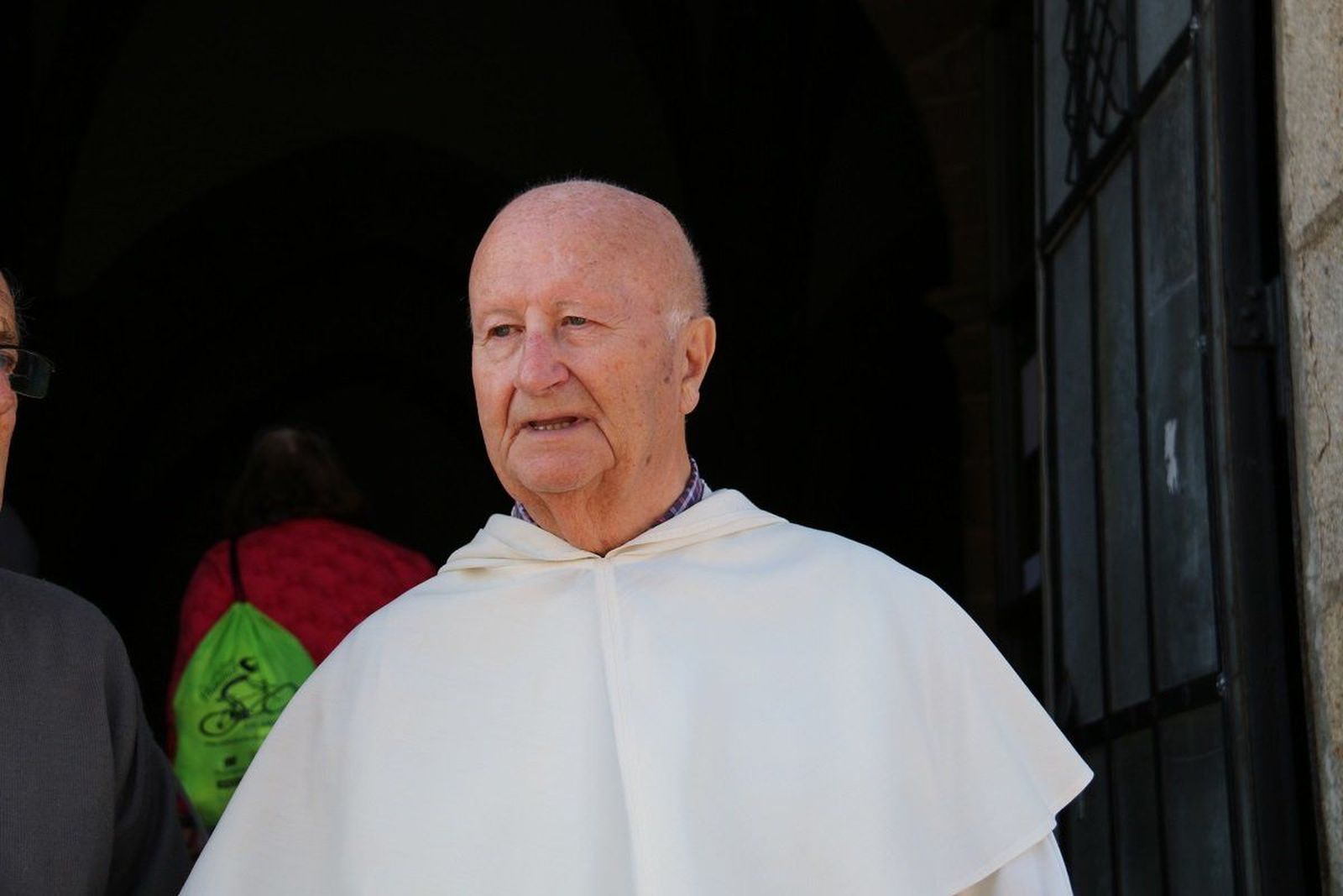 El padre Ángel Pérez se despide del Santuario de la Peña de Francia