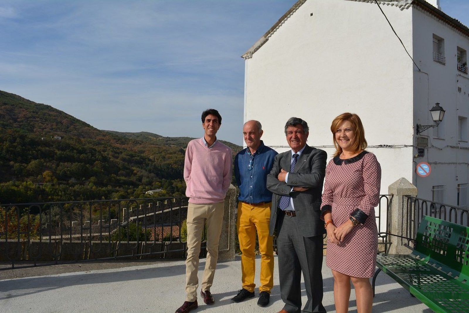 Béjar estrena el Mirador del Valle y el acondicionamiento de la Fuente de Doña Elisa