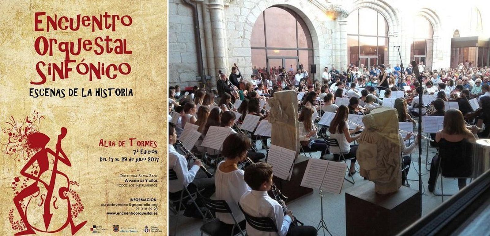 Más de 90 niños y jóvenes participan desde este lunes en el séptimo Encuentro Orquestal