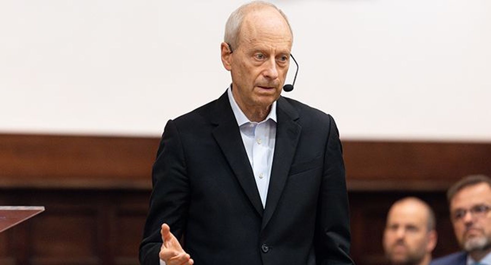 Michael Sandel, profesor de Harvard y Premio Princesa de Asturias de Ciencias Sociales 2018. Foto Comunicación USAL