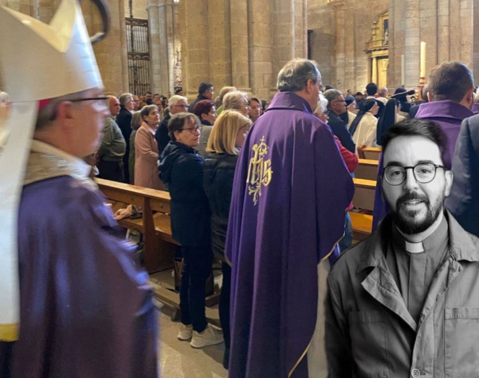 Último adiós al joven sacerdote Javier Prieto, fallecido de forma repentina a los 38 años