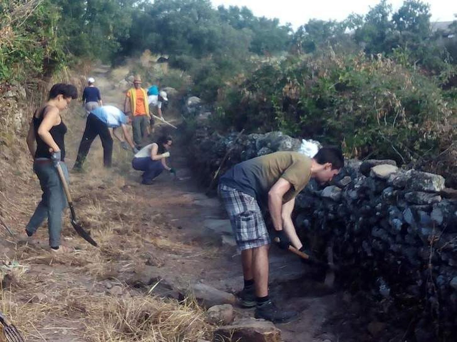Voluntarios procedentes de toda España se dan cita en la localidad