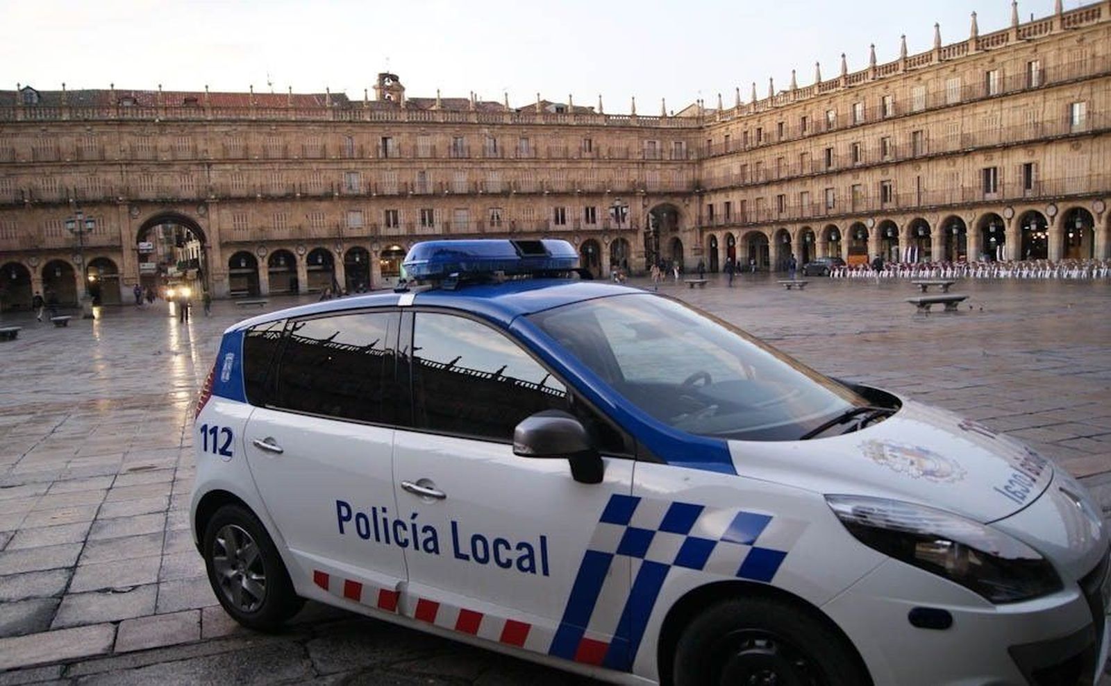 Un hombre de 55 años, herido tras ser atropellado en la Plaza Mayor