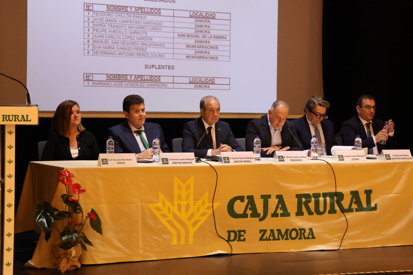 Junta preparatoria de Caja Rural en Zamora capital