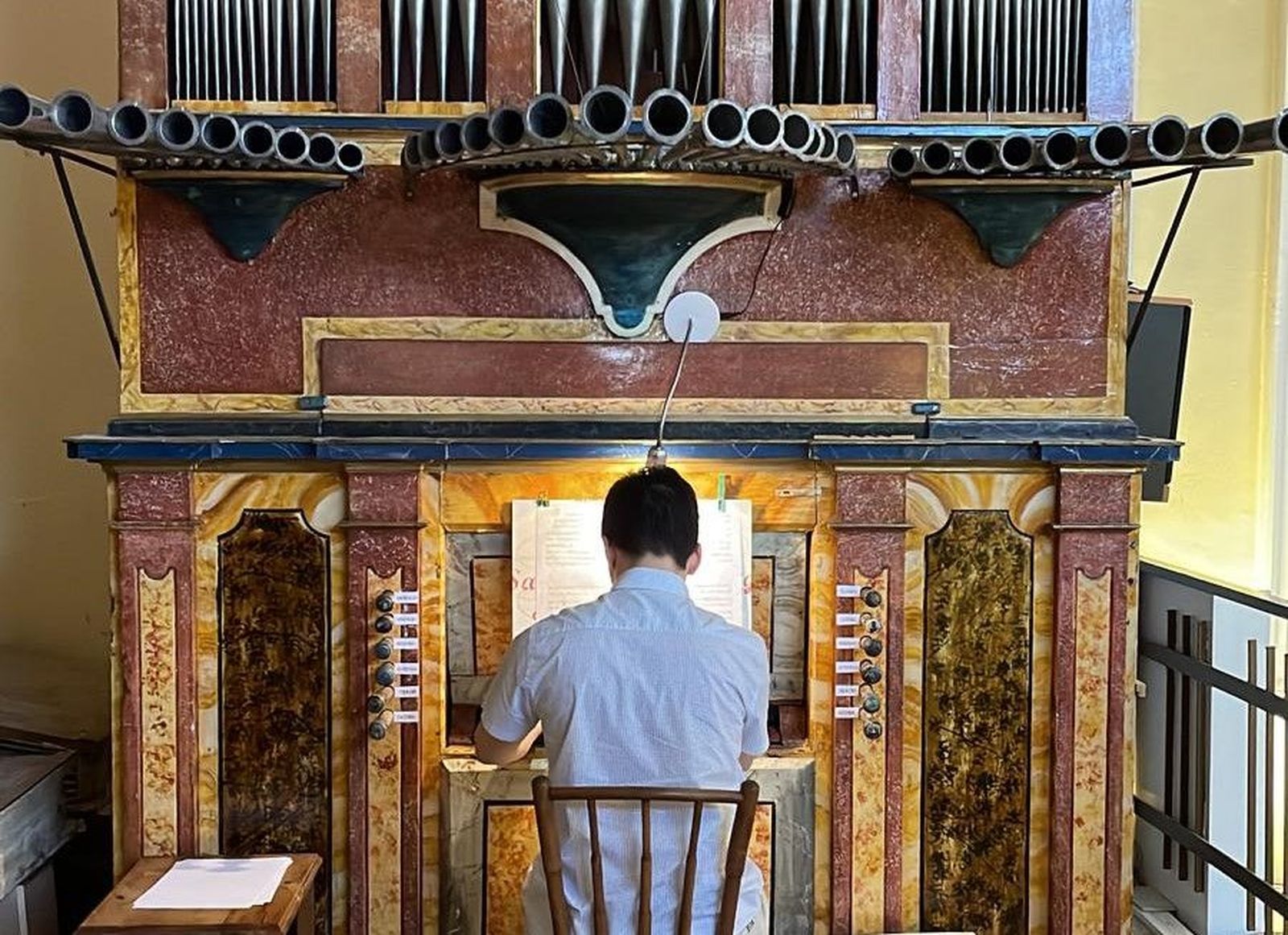 Órgano CEB Ledo del Pozo. Archivo.