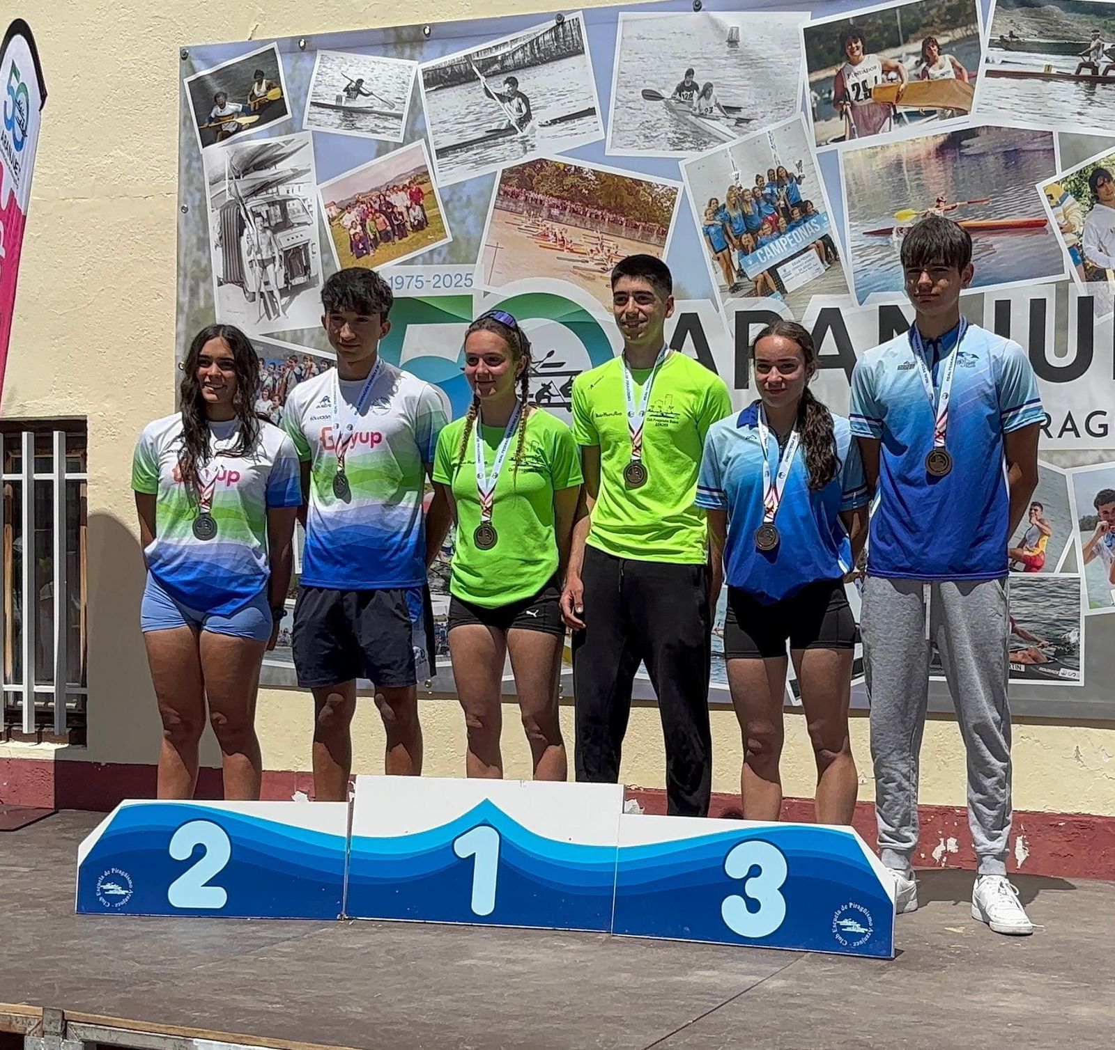 Éxito del Club Piragüismo Duero en el XIII Campeonato de España de Ríos