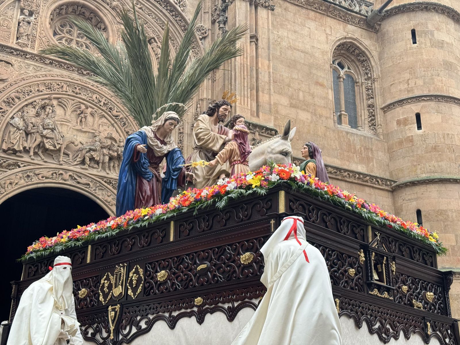 Procesión de la Borriquilla en Salamanca, Domingo de Ramos 13 de abril de 2025