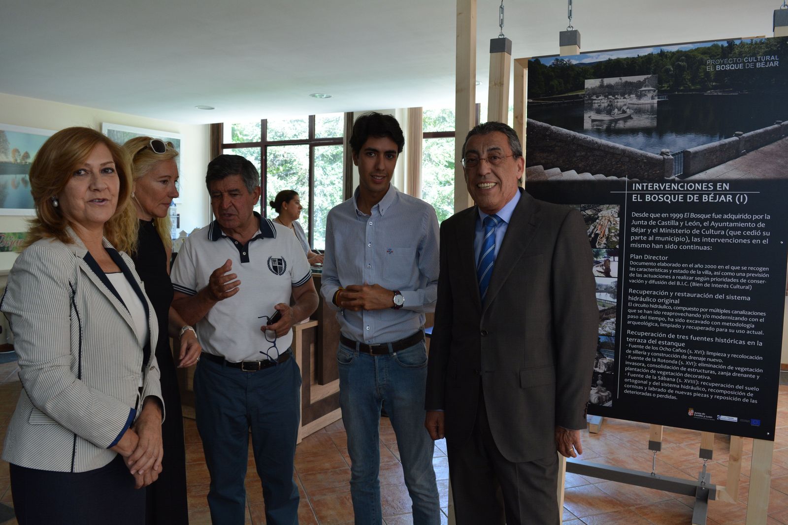 La oficina de turismo acoge la exposición ‘El Bosque de Béjar’