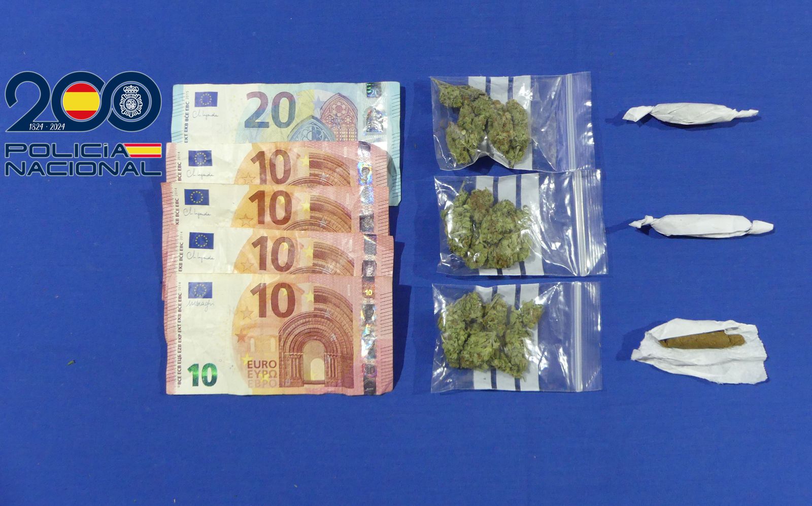 Detenida una mujer en Salamanca por llevar marihuana y hachís preparados para la venta