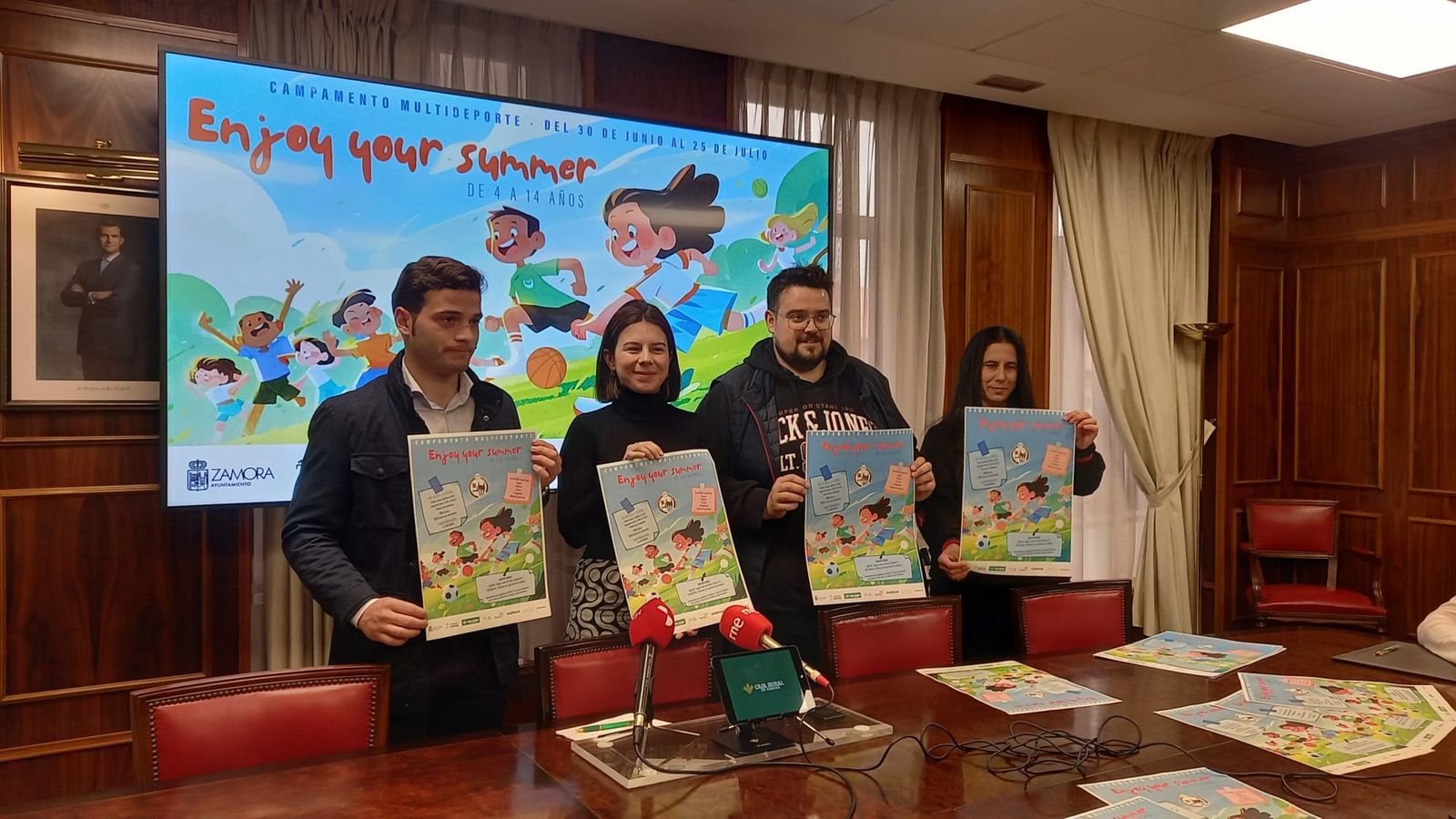 Presentación del campamento multideporte de verano