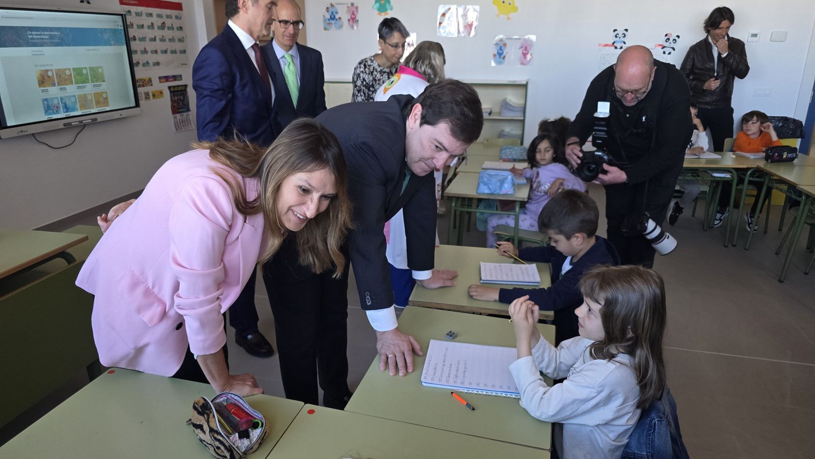 Inauguración del colegio de Aldeatejada, C.R.A. Los Arapiles