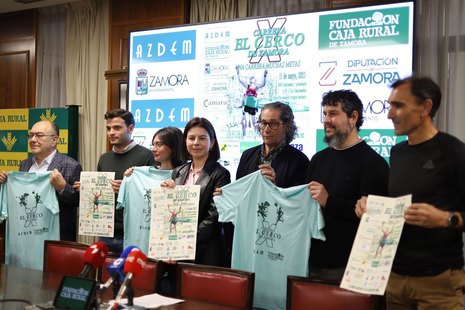 La carrera del Cerco de Zamora celebra este año su primera década de vida