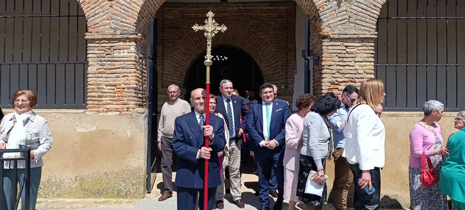 Revellinos de Campos rinde pleitesía un año más a San Marcos en la Iglesia de Santo Tomás