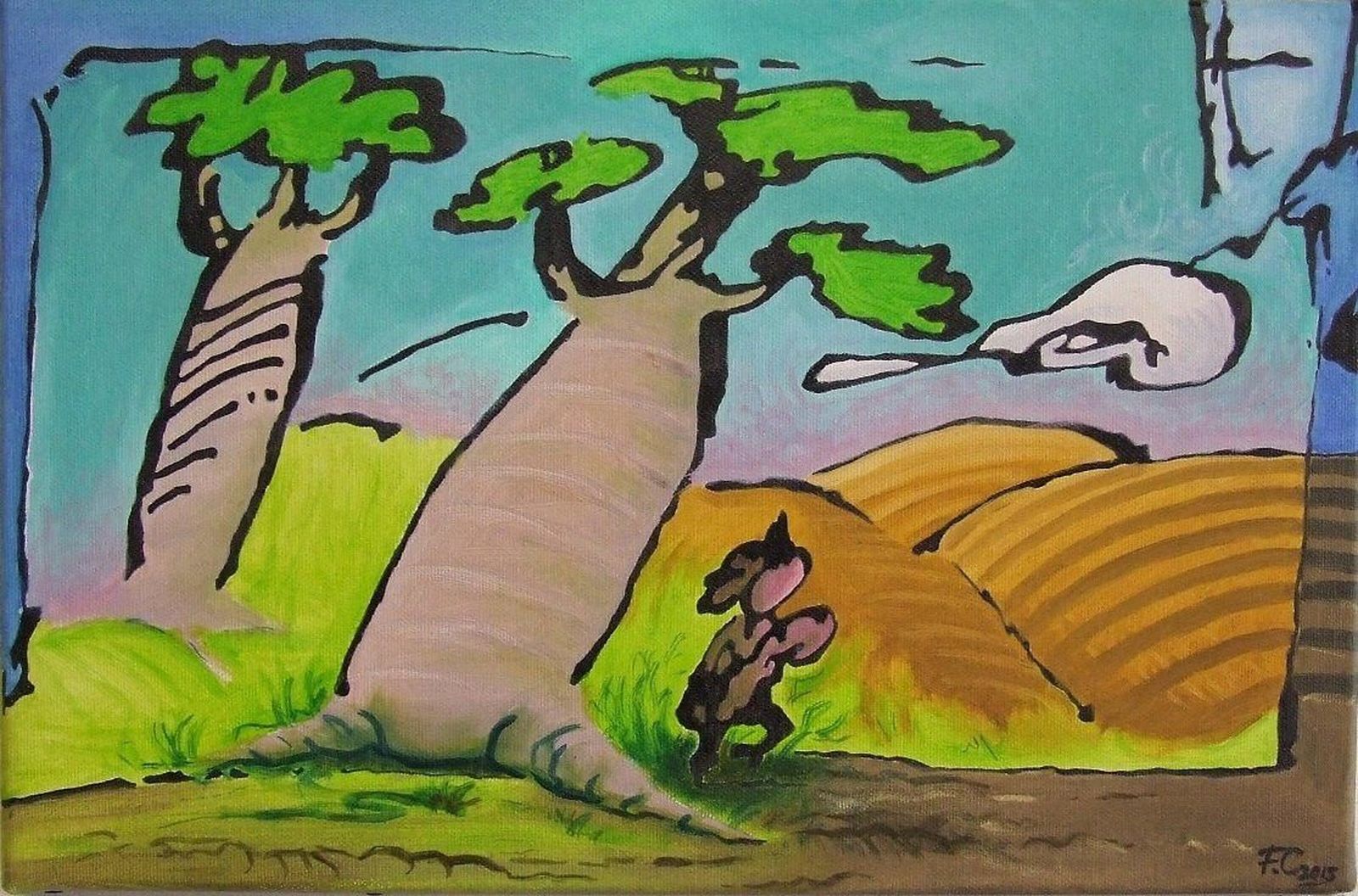 Fred Creusot, protagonista de la exposición veraniega del Centro de Desarrollo Sociocultural de Peñaranda