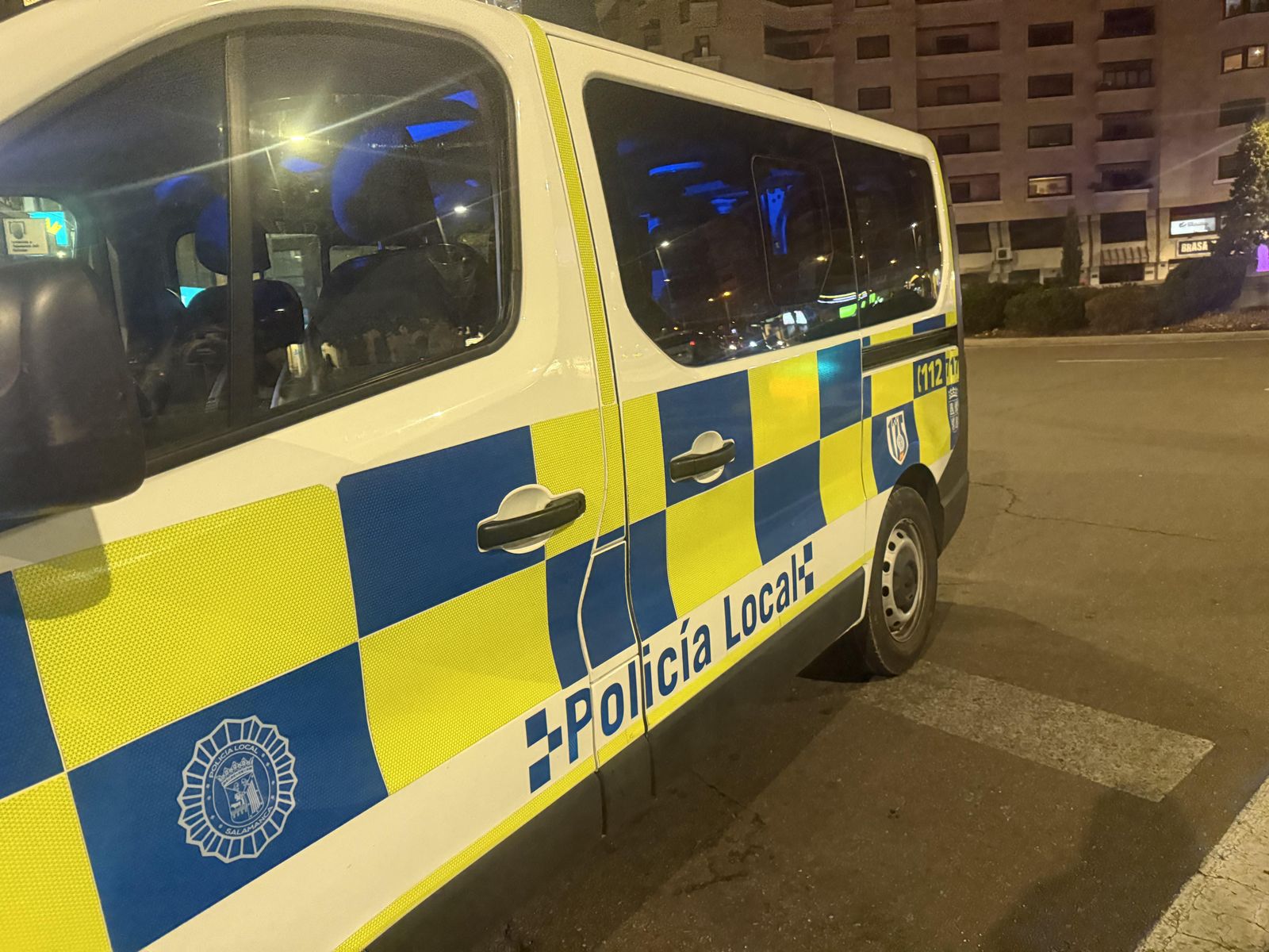 Coche de la Policía Local Salamanca. Foto de archivo