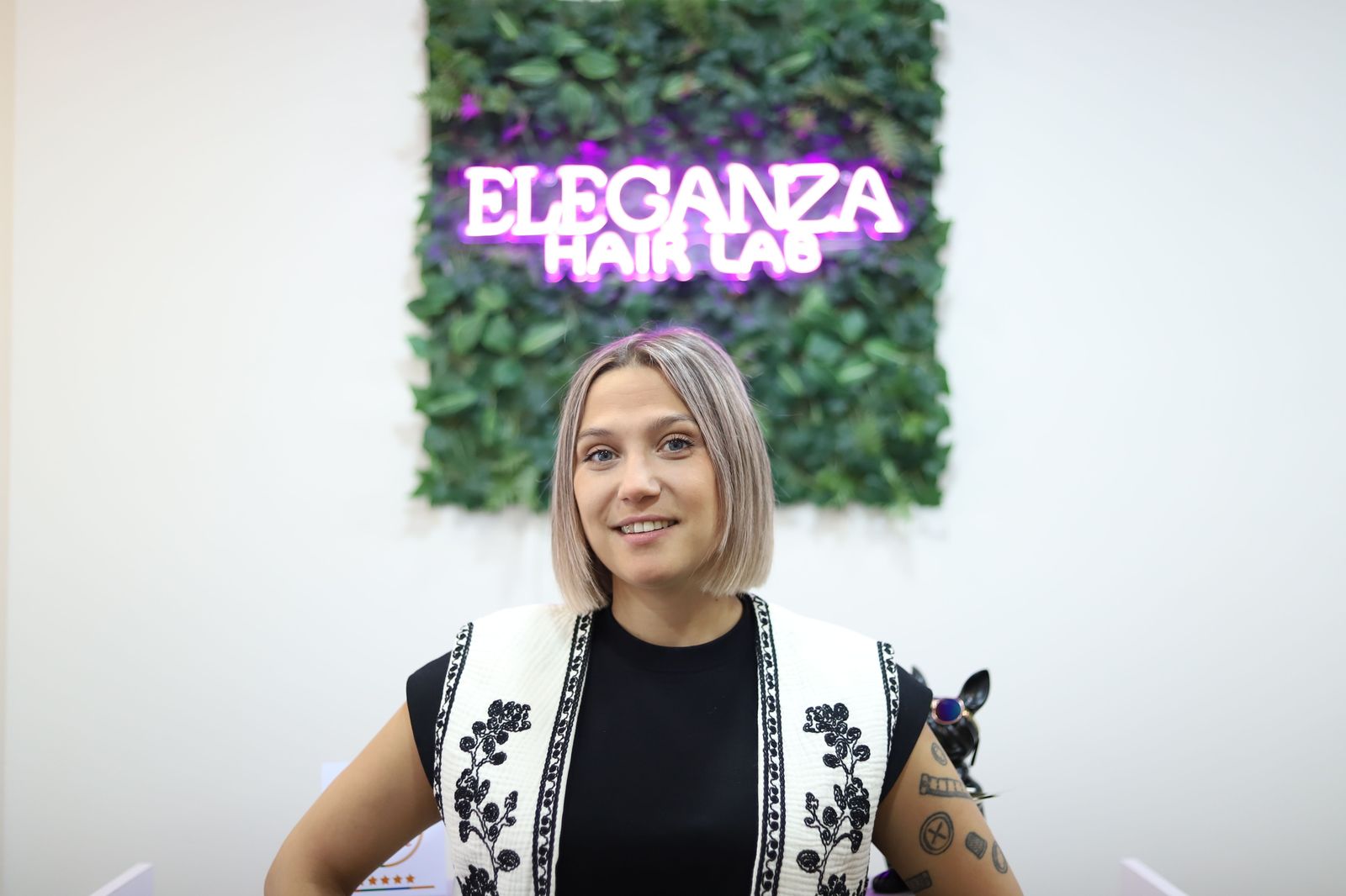 Paula Calles Felipe en su nuevo establecimiento