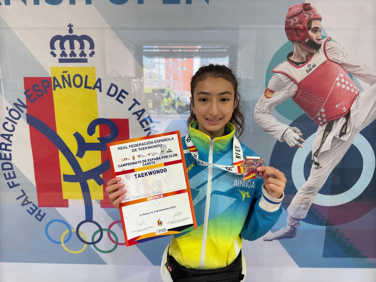 Ainhoa García se hace con el tercer puesto en el Campeonato Internacional Open de España 2025