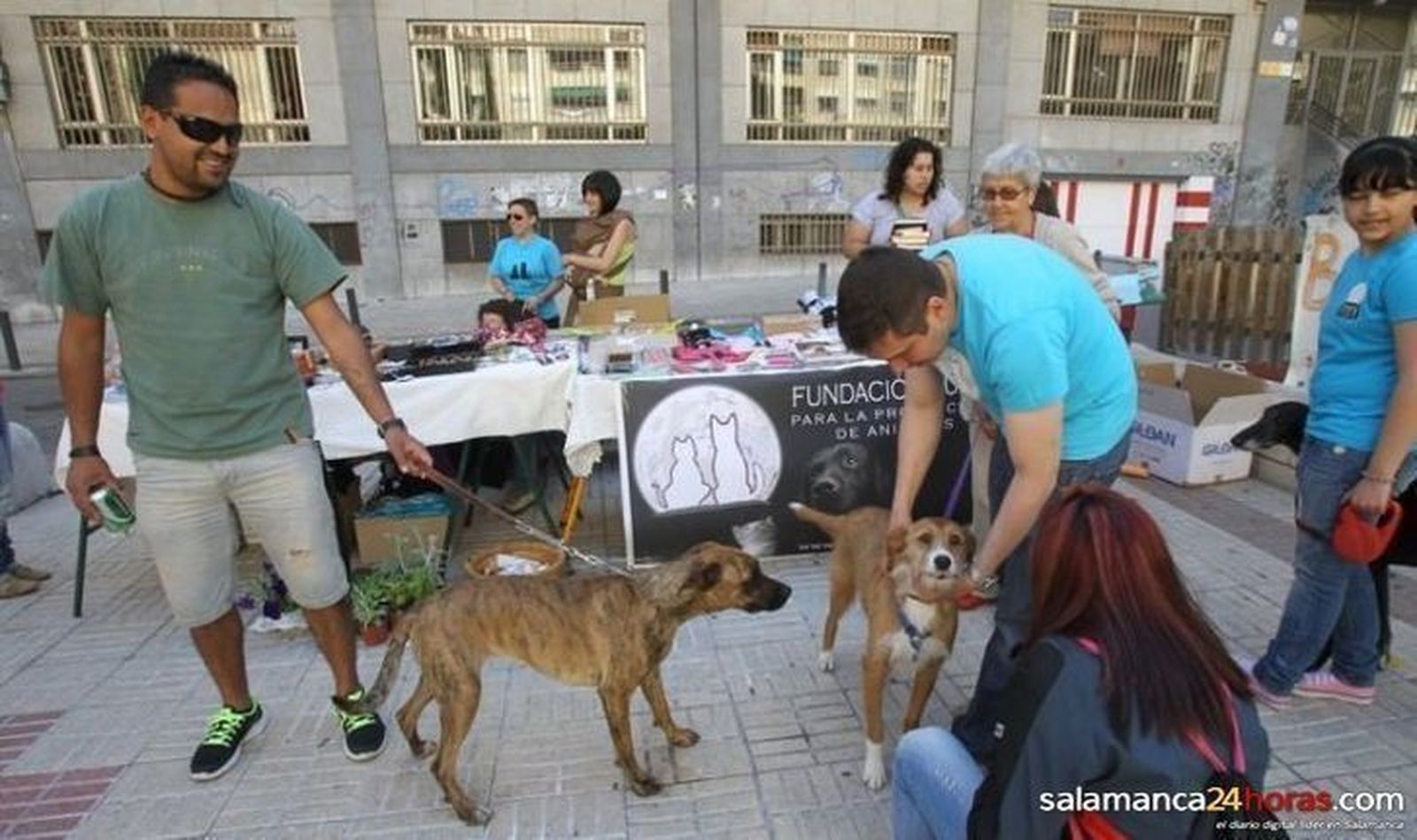 Éxito rotundo de la recogida de alimentos en beneficio de la Fundación Luna en E.Leclerc