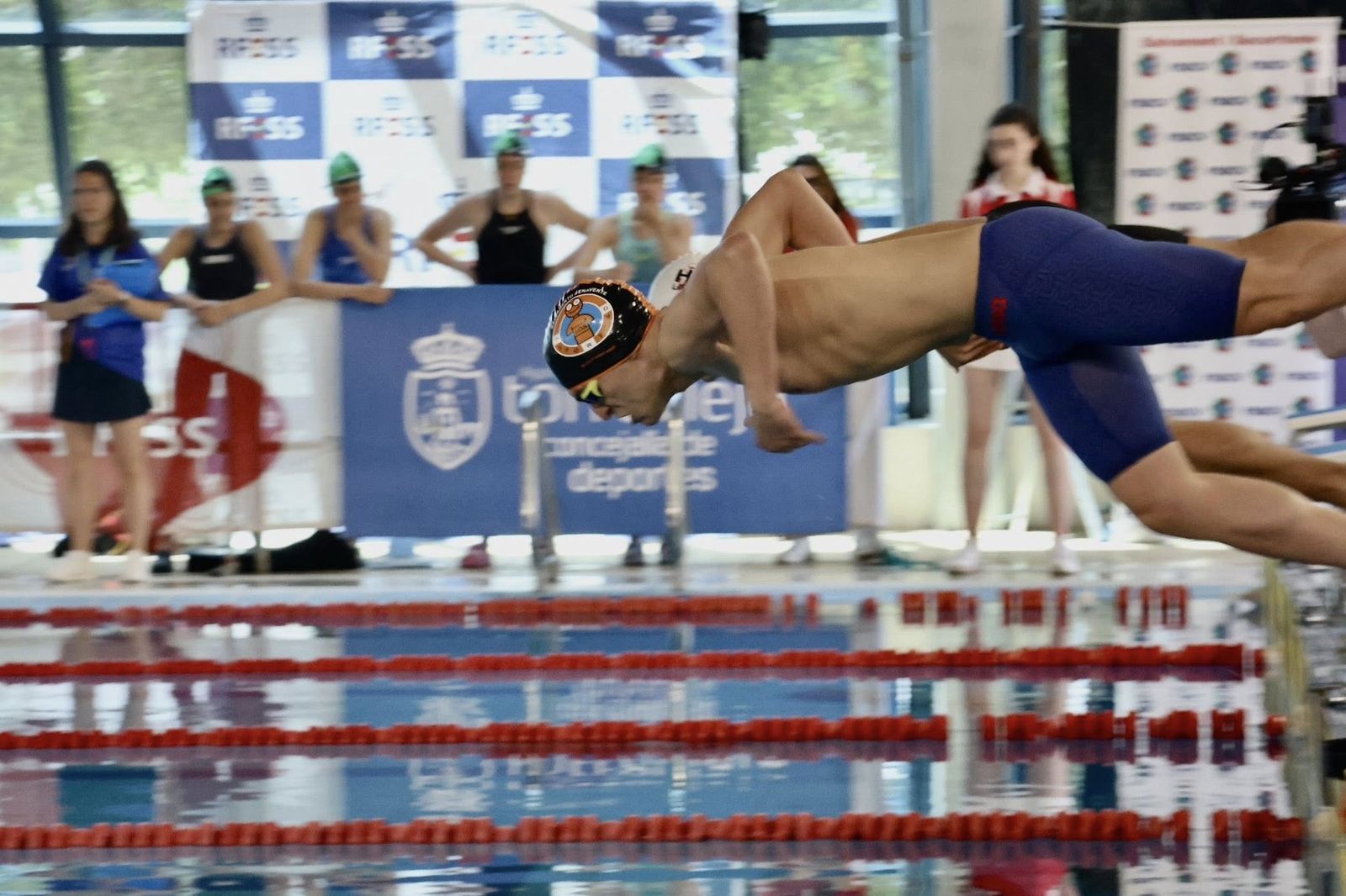 Guillermo Revilla, de Salvamento Benavente, tres veces campeón de España y doble récord nacional