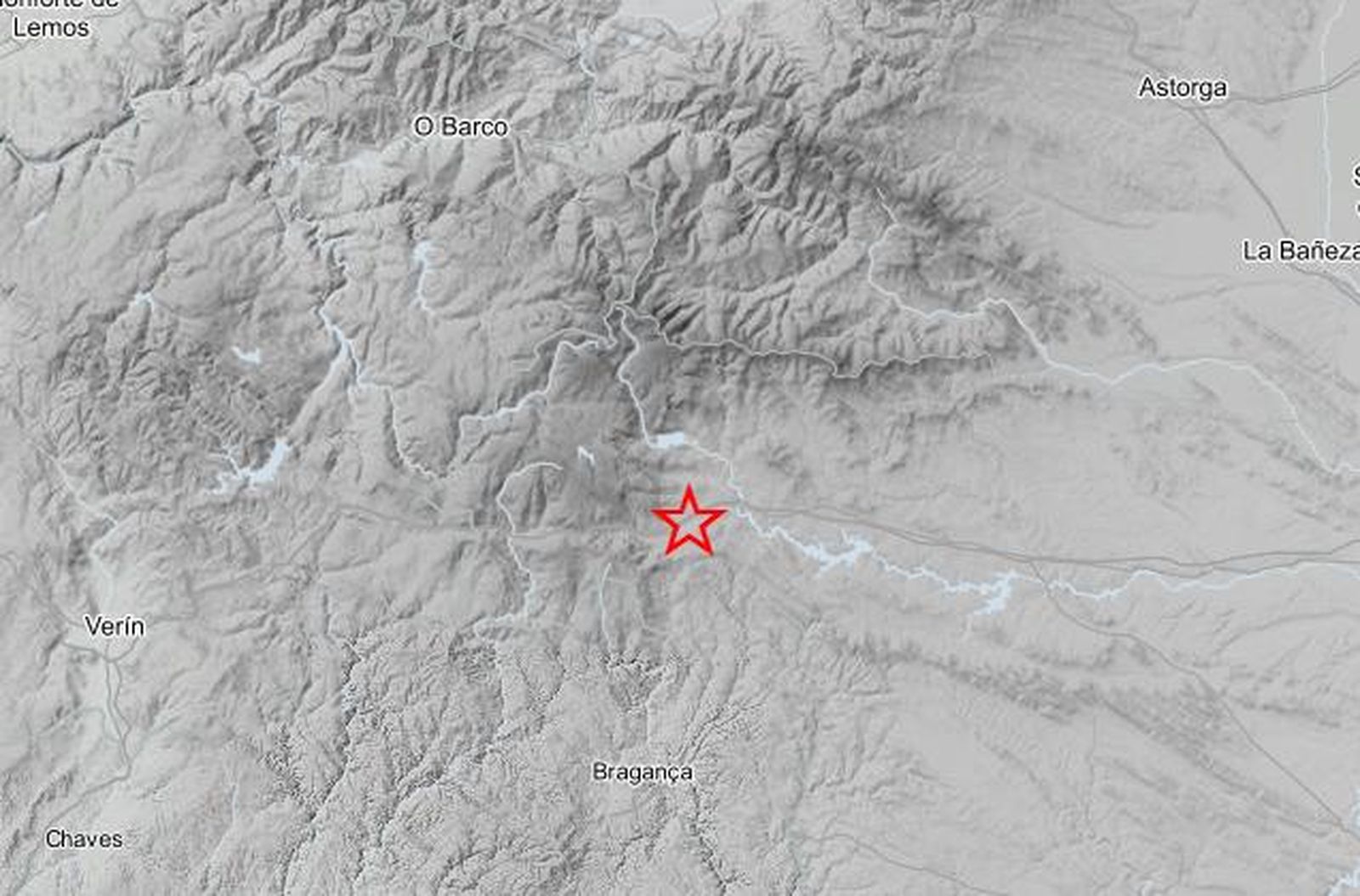 Zamora registra un terremoto de madrugada este martes