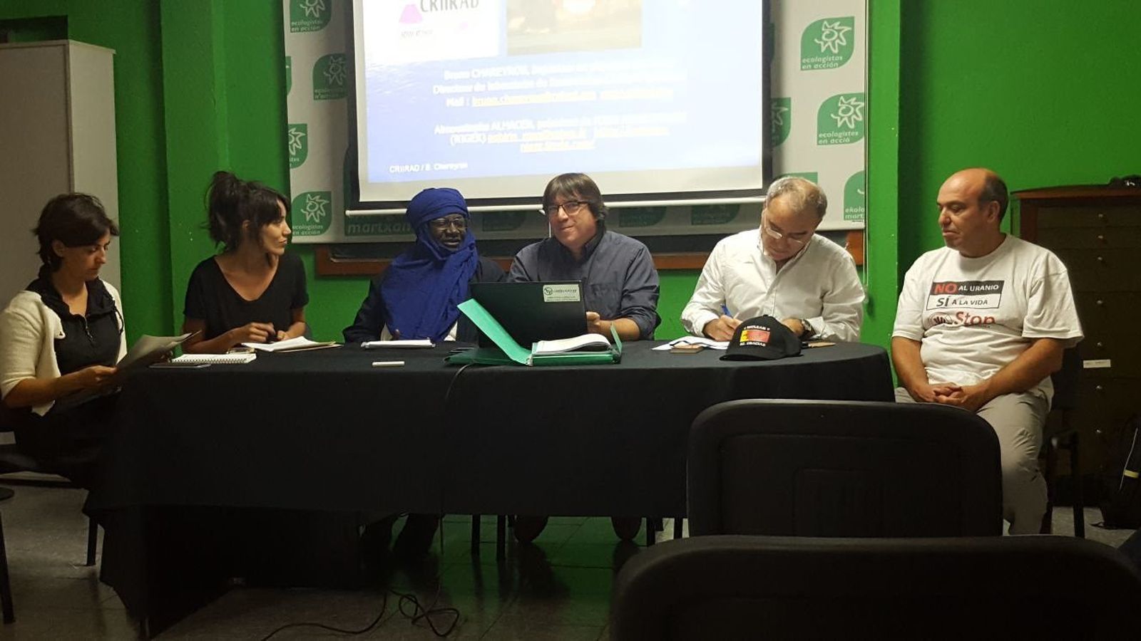 Dos expertos internacionales en minería visitan Retortillo y advierten de los peligros de la extracción de uranio