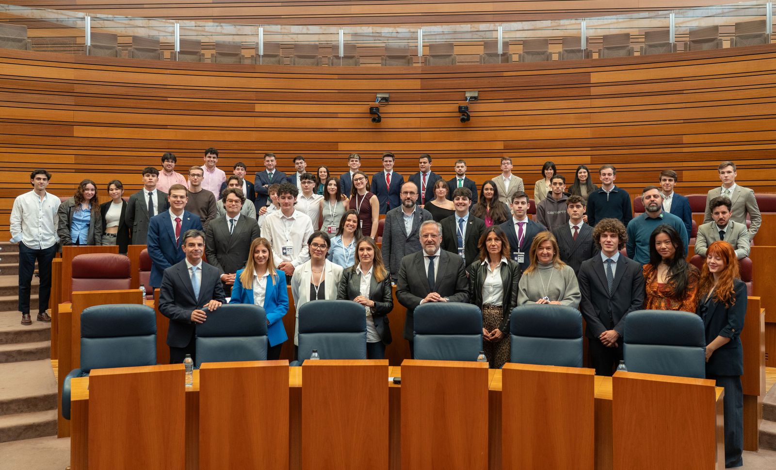 El equipo de la USAL, segundo en la I Liga Debate Nacional de las Cortes  | Foto: Agencia ICAL