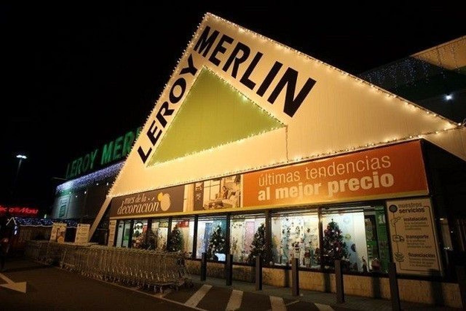 Leroy Merlin se viste de Navidad