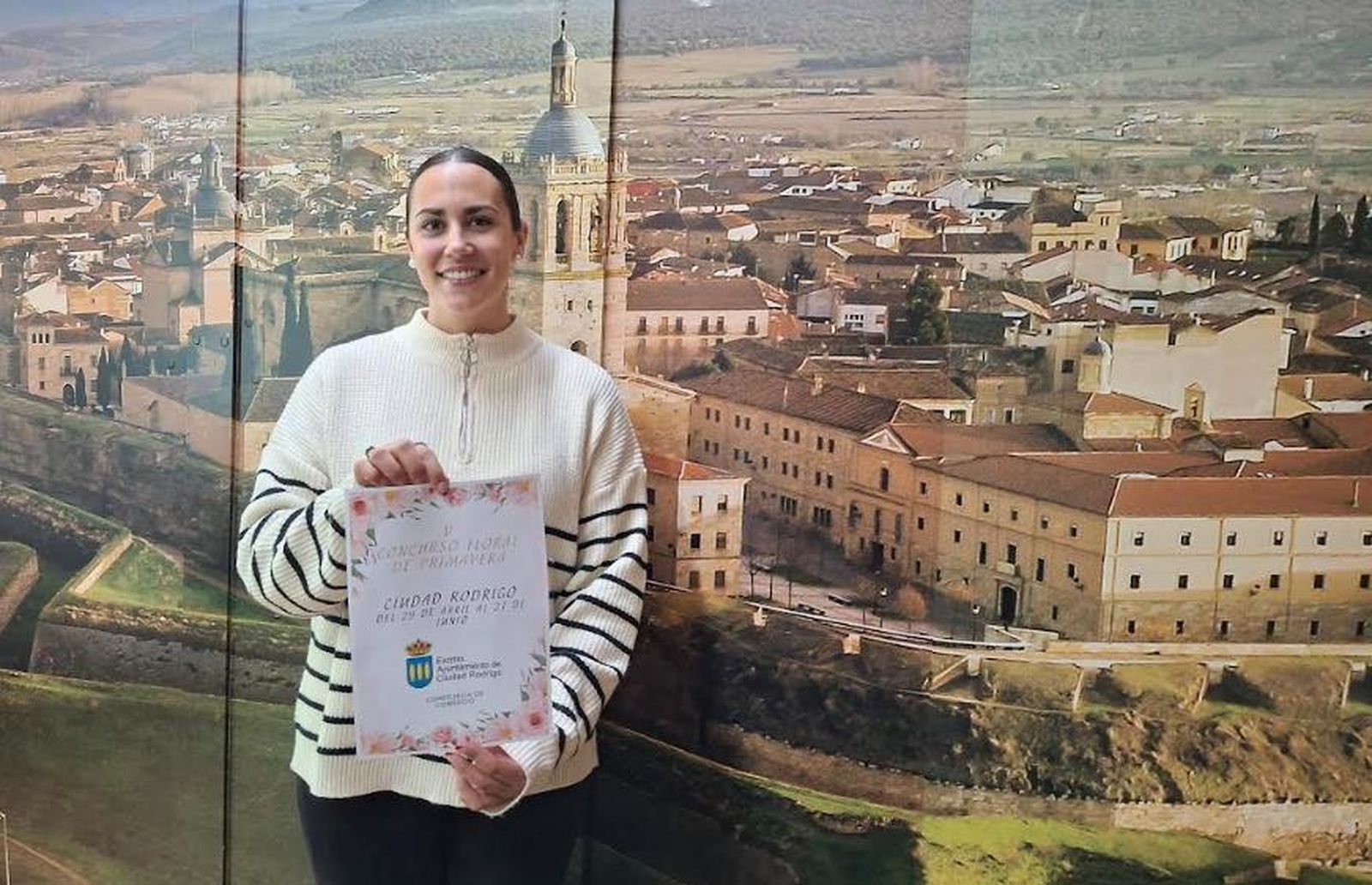 Paola Martin Muñoz, concejala de Comercio del Ayuntamiento de Salamanca. Foto Ayto. Ciudad Rodrigo