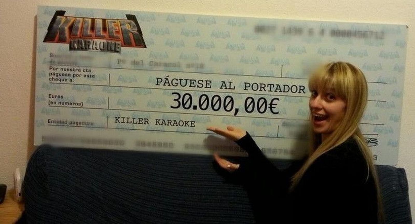 La bejarana Amaya Muñoz gana el concurso de televisión Killer Karaoke